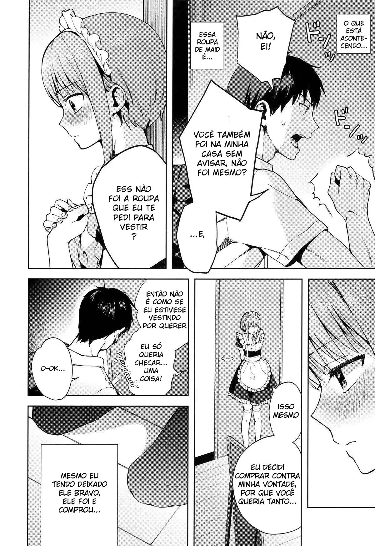 Kanojo Gokko epi.2 -Surechigau Futari to Maid Fuku Ecchi- Hentai – Página 50