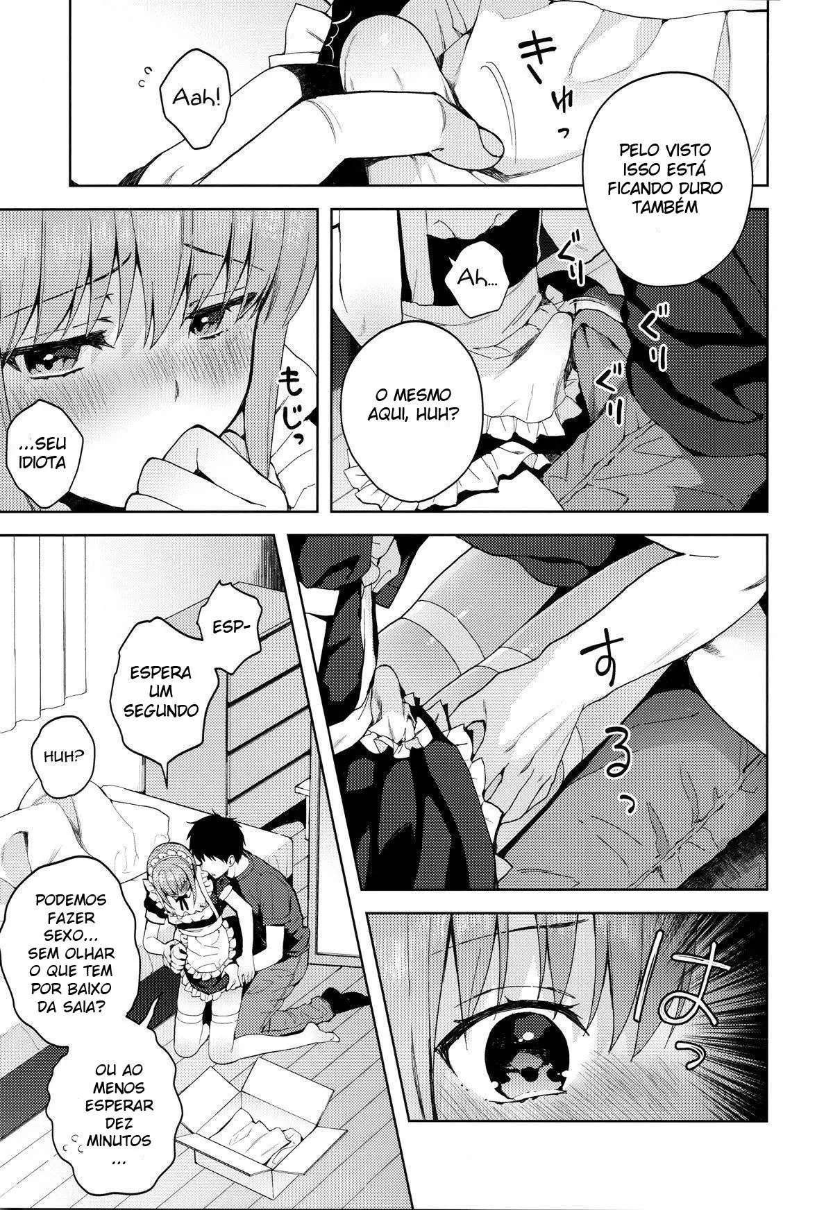 Kanojo Gokko epi.2 -Surechigau Futari to Maid Fuku Ecchi- Hentai – Página 61