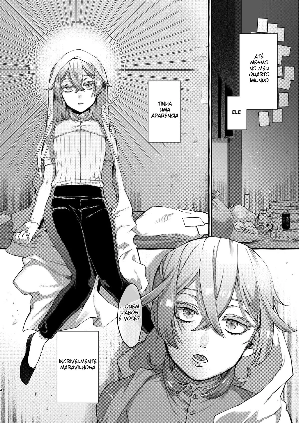 Kare wa Boku no Kami-sama de aru Hentai – Página 3