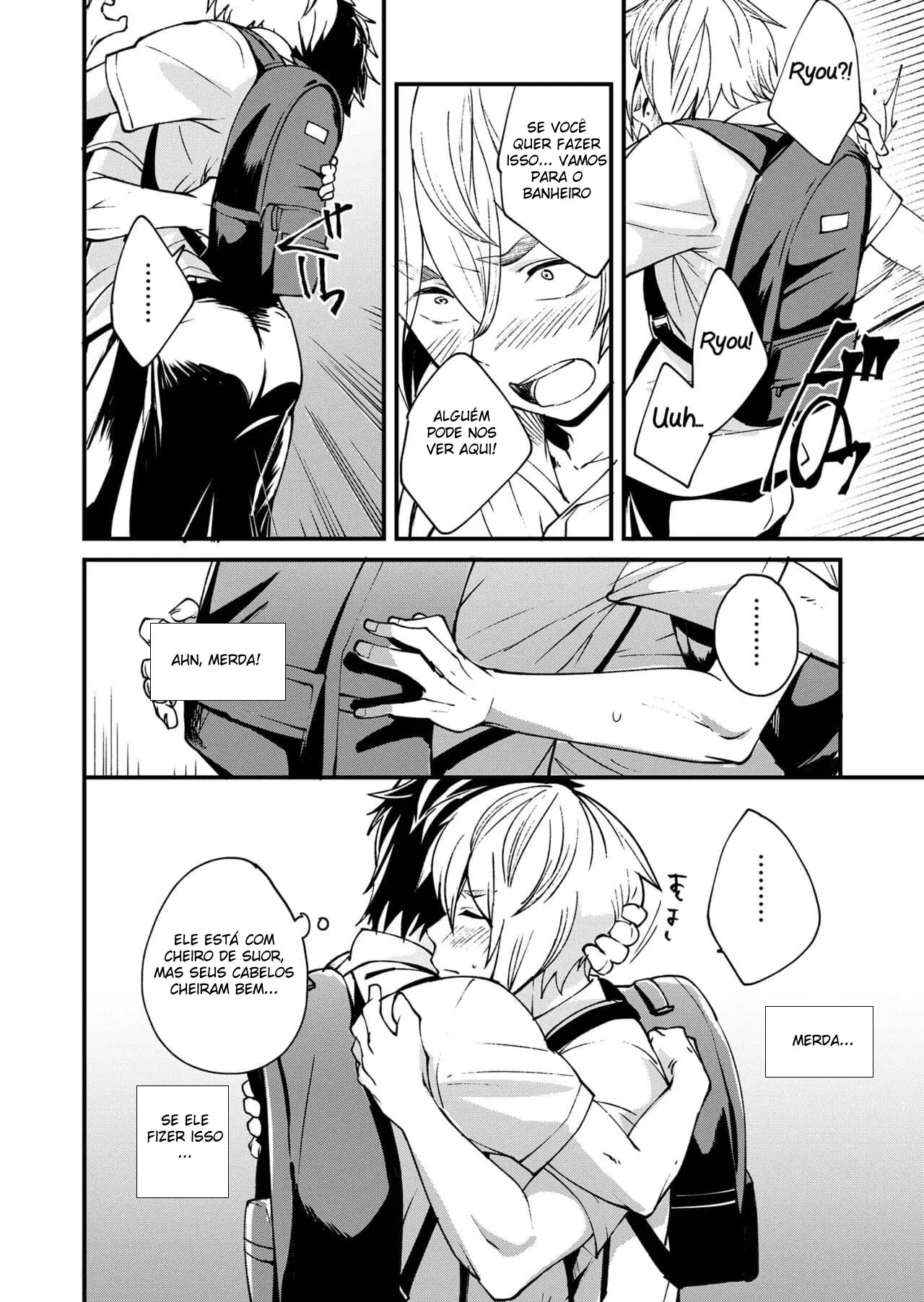 Kataoka-kun to Emaru-kun no Tsutaetai Koto Hentai – Página 15