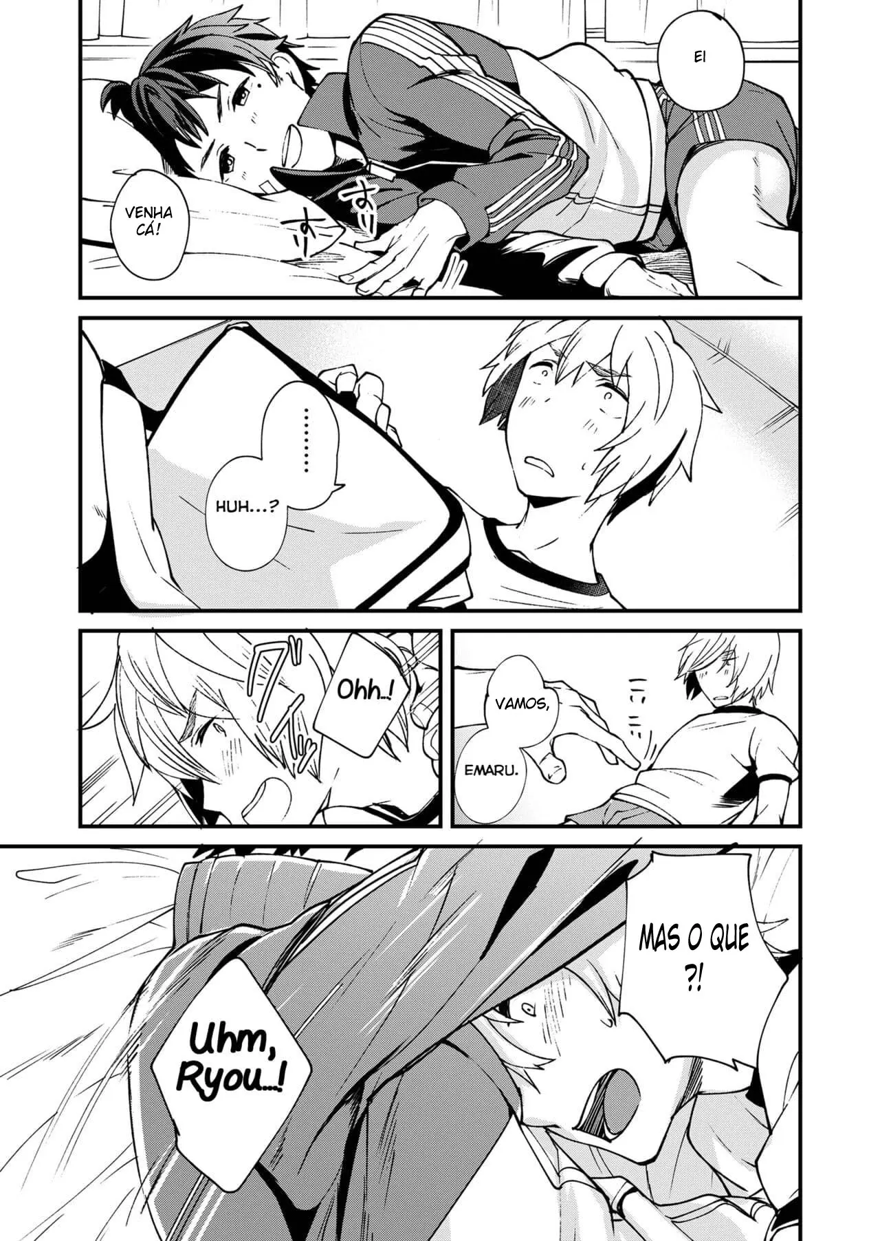 Kataoka-kun to Emaru-kun no Tsutaetai Koto Hentai – Página 18