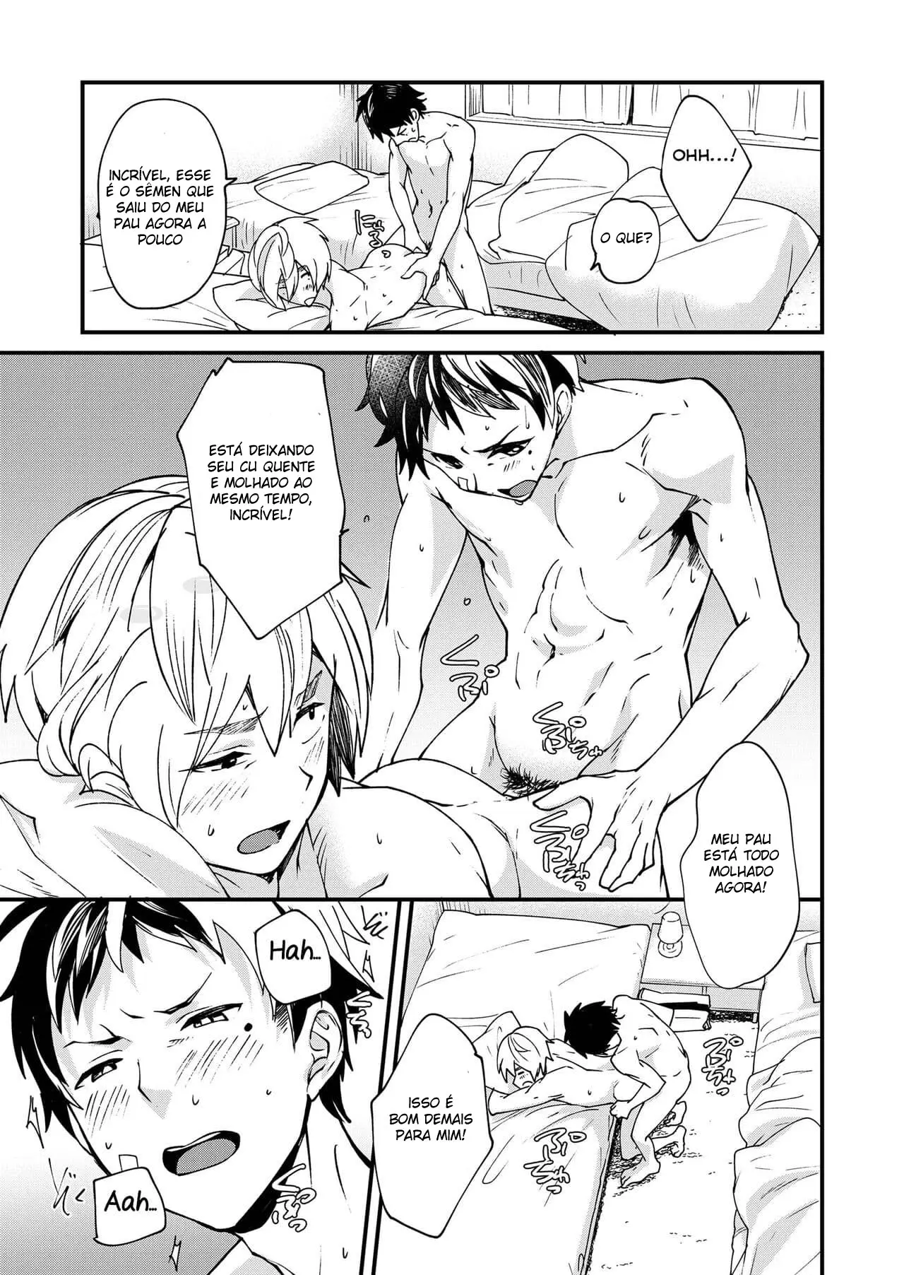 Kataoka-kun to Emaru-kun no Tsutaetai Koto Hentai – Página 42