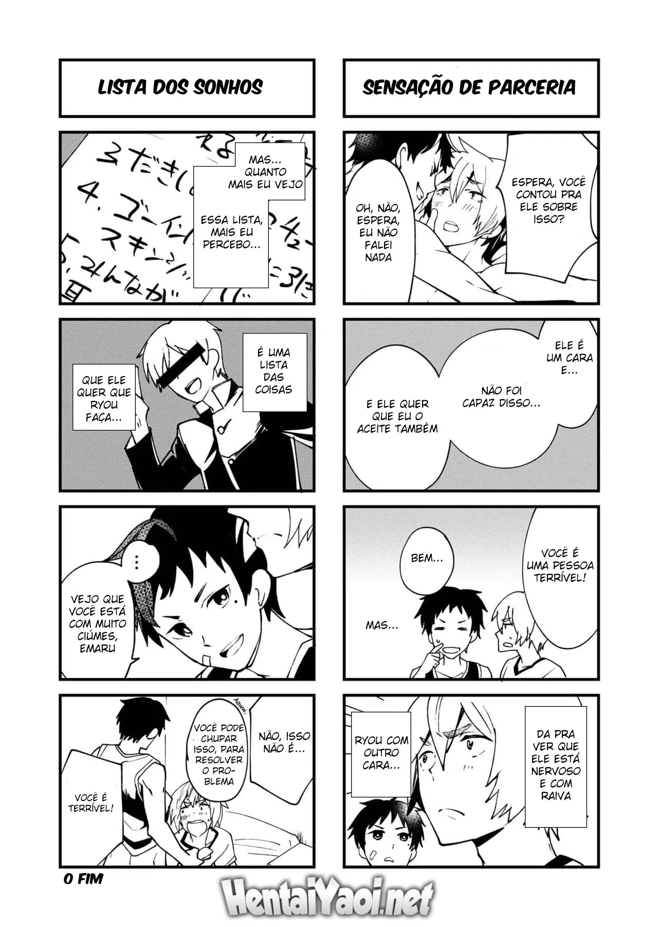 Kataoka-kun to Emaru-kun no Tsutaetai Koto Hentai – Página 50