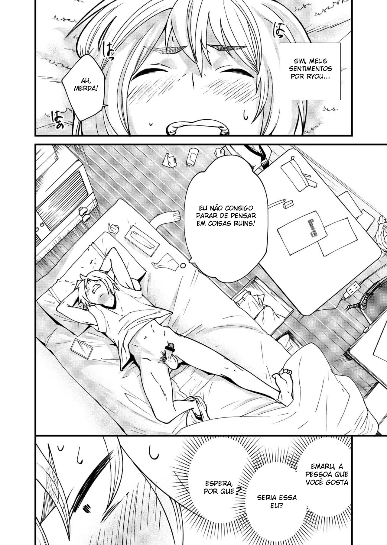 Kataoka-kun to Emaru-kun no Tsutaetai Koto Hentai – Página 7