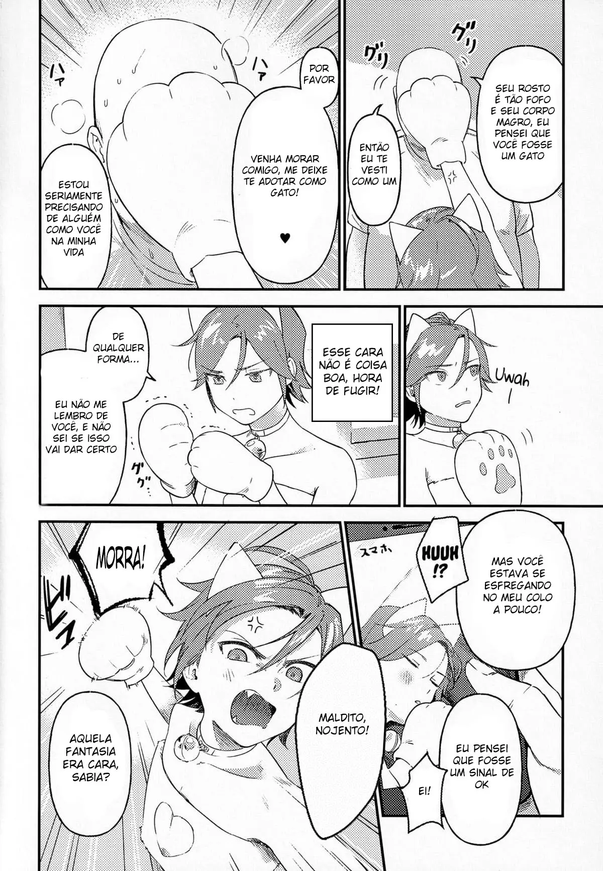 Kawaii NeKohaku-chan Hentai – Página 3