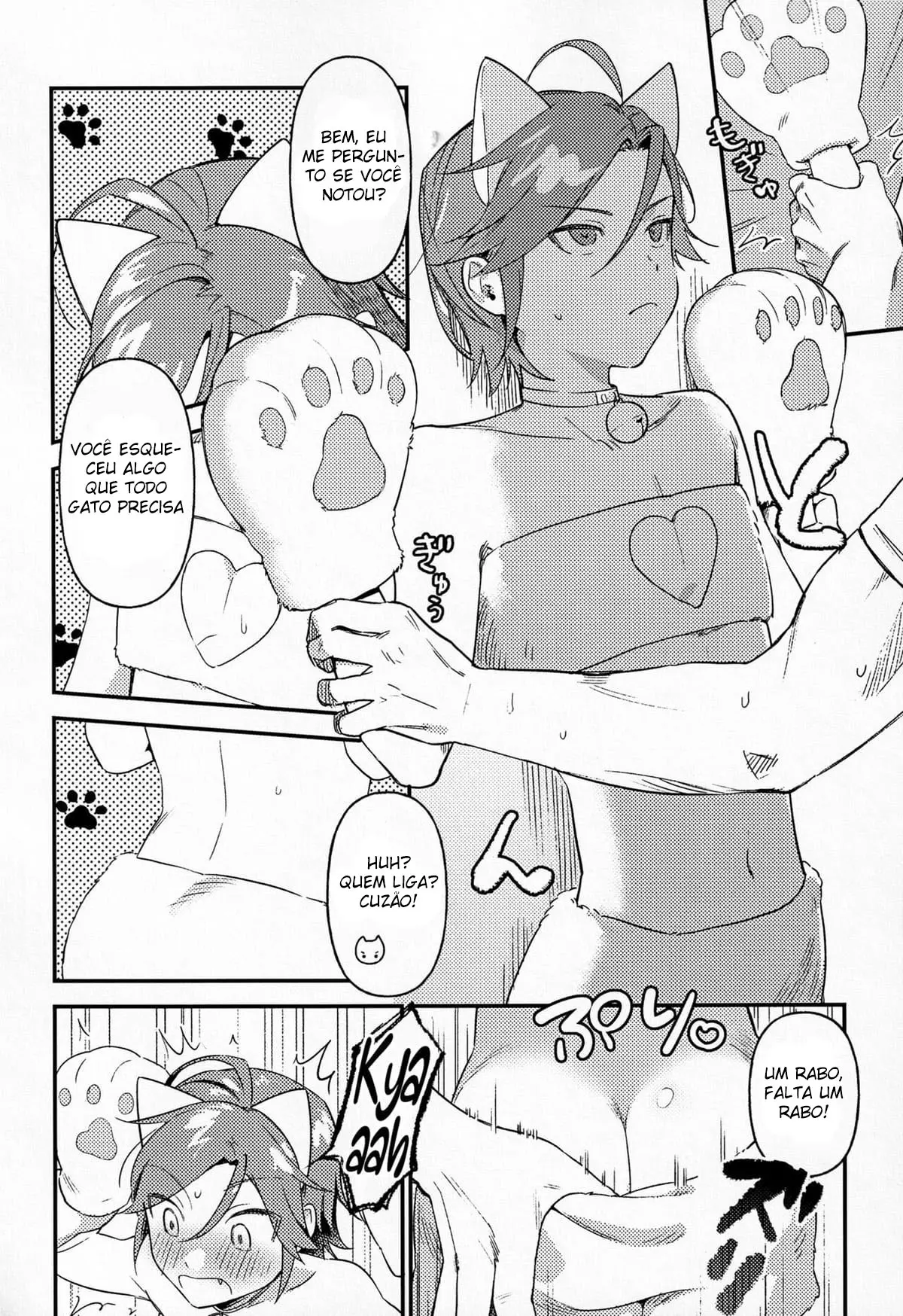 Kawaii NeKohaku-chan Hentai – Página 5