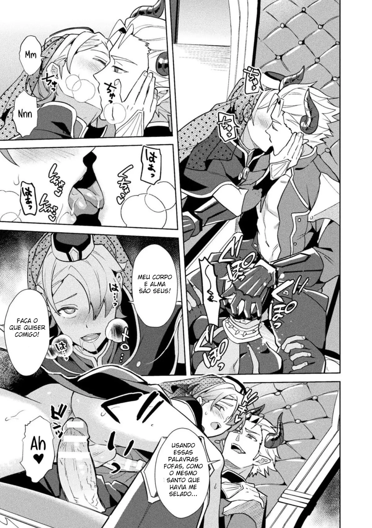 Kinju no Madousho Saishuu Hanashi Kinju de Yuusha no Nakama o Akuochi Sennou Hentai – Página 23