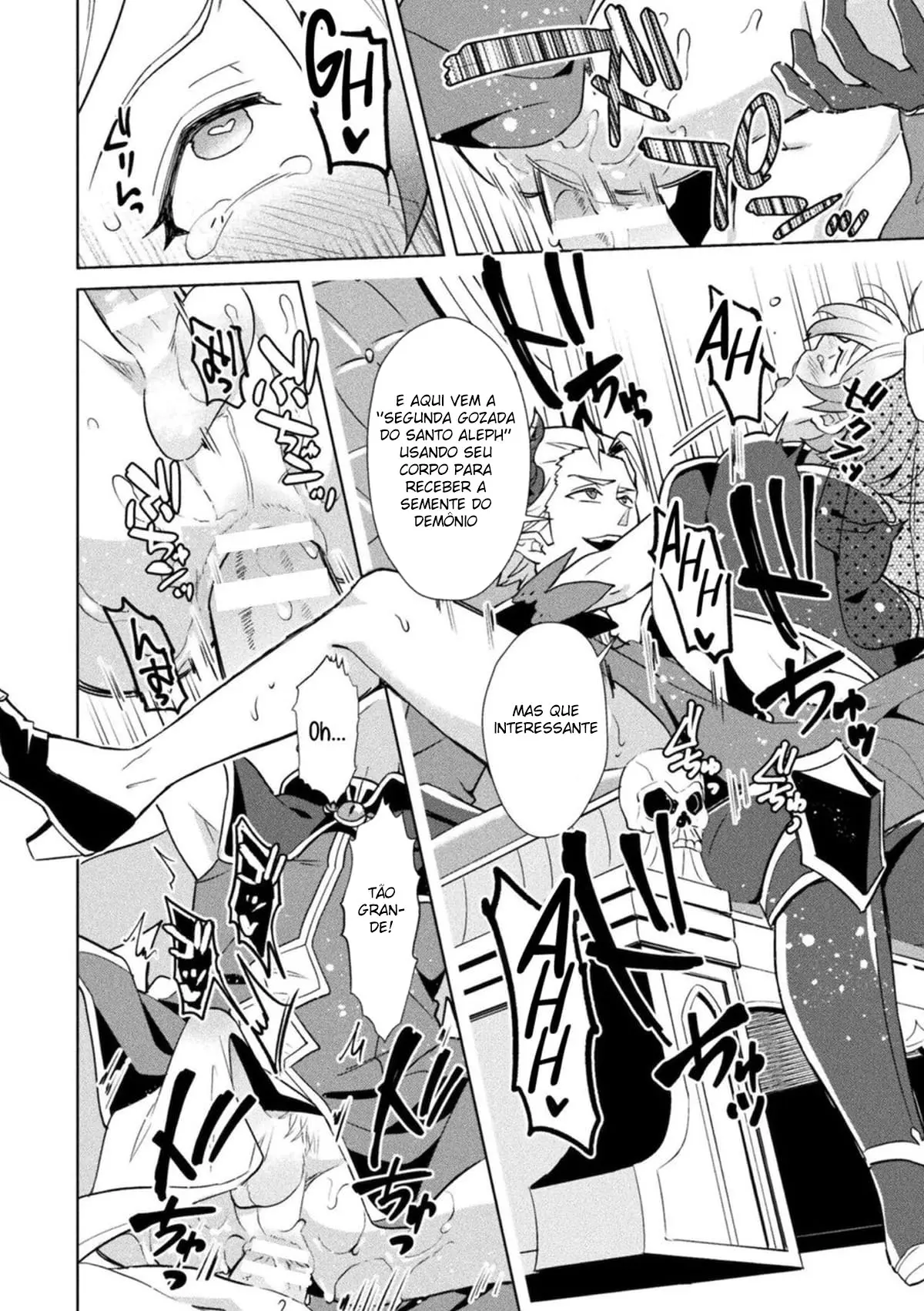 Kinju no Madousho Saishuu Hanashi Kinju de Yuusha no Nakama o Akuochi Sennou Hentai – Página 24