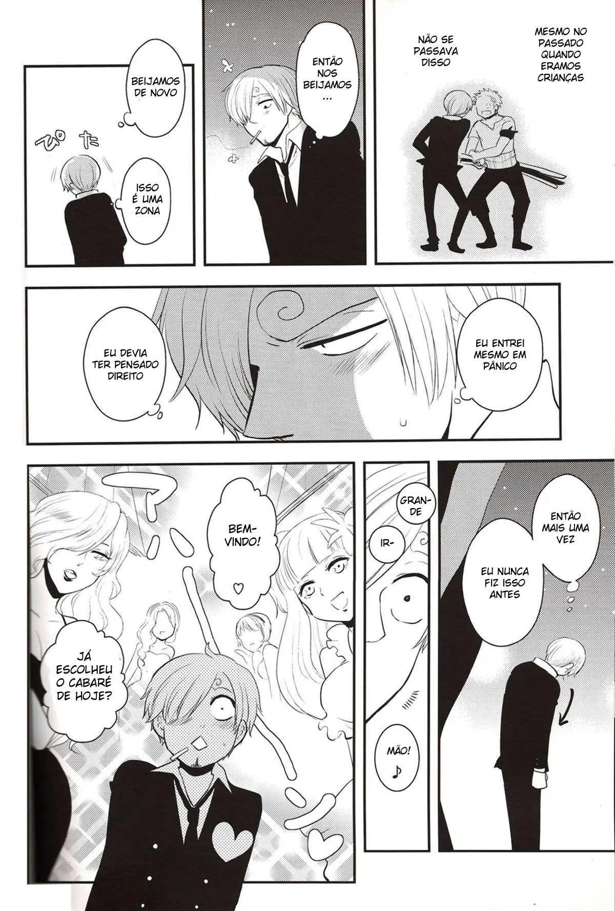 Kirei na Yoru, Kokoro no Junbi Hentai – Página 9