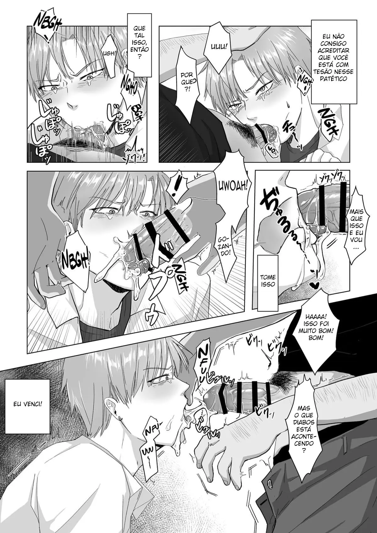 Kuchi dake wa Yuutousei Hentai – Página 14 Kuchi dake wa Yuutousei Hentai – Página 14