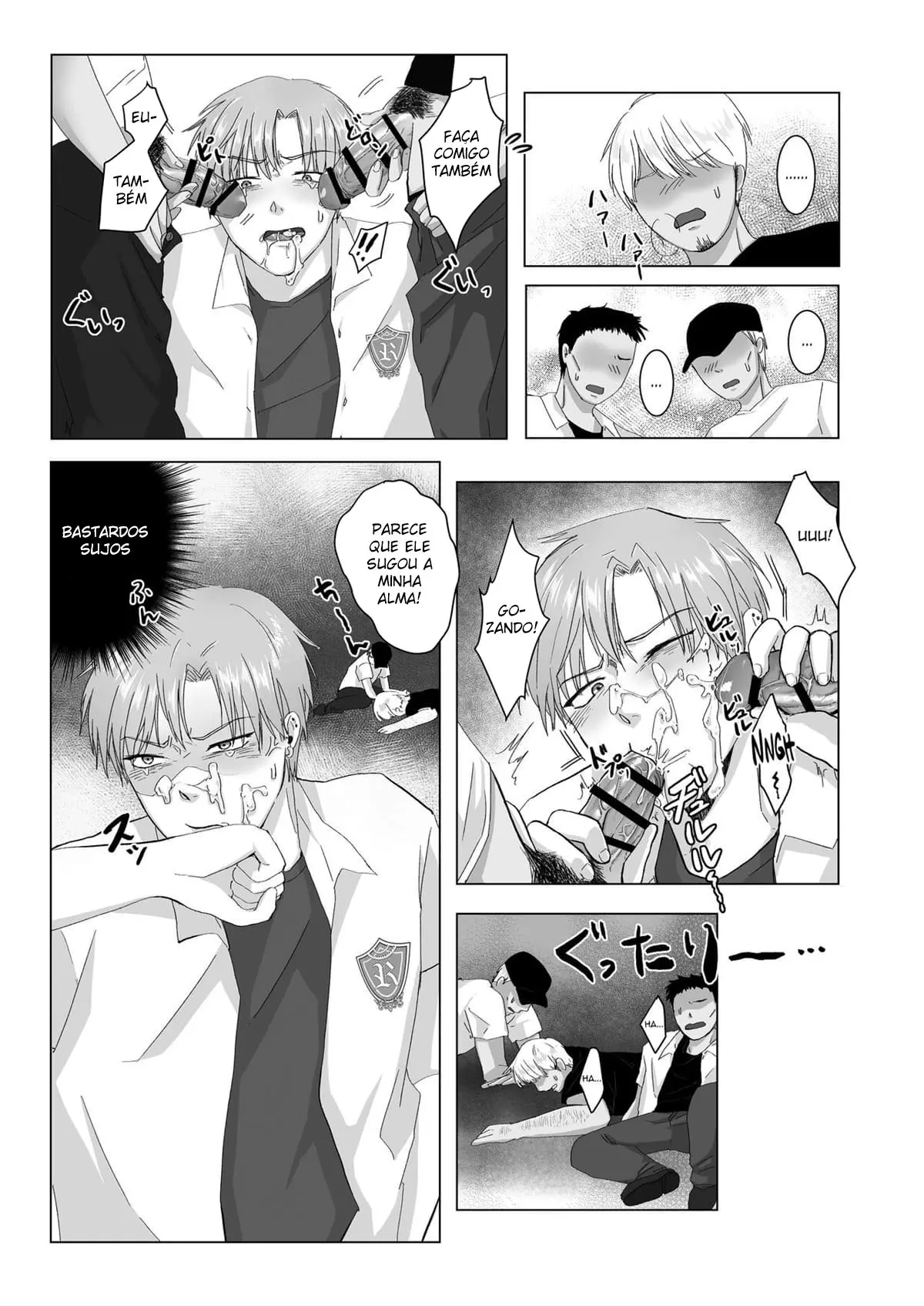 Kuchi dake wa Yuutousei Hentai – Página 15 Kuchi dake wa Yuutousei Hentai – Página 15