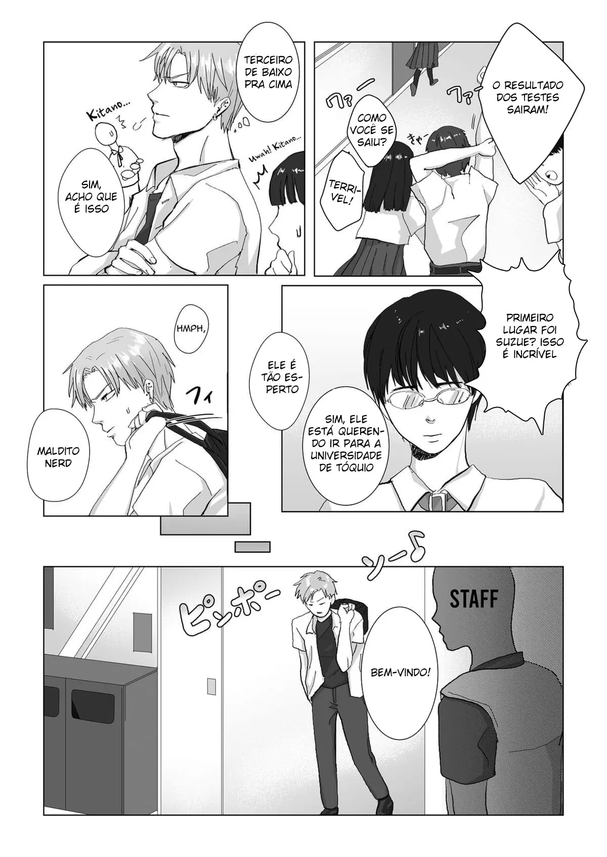 Kuchi dake wa Yuutousei Hentai – Página 5 Kuchi dake wa Yuutousei Hentai – Página 5