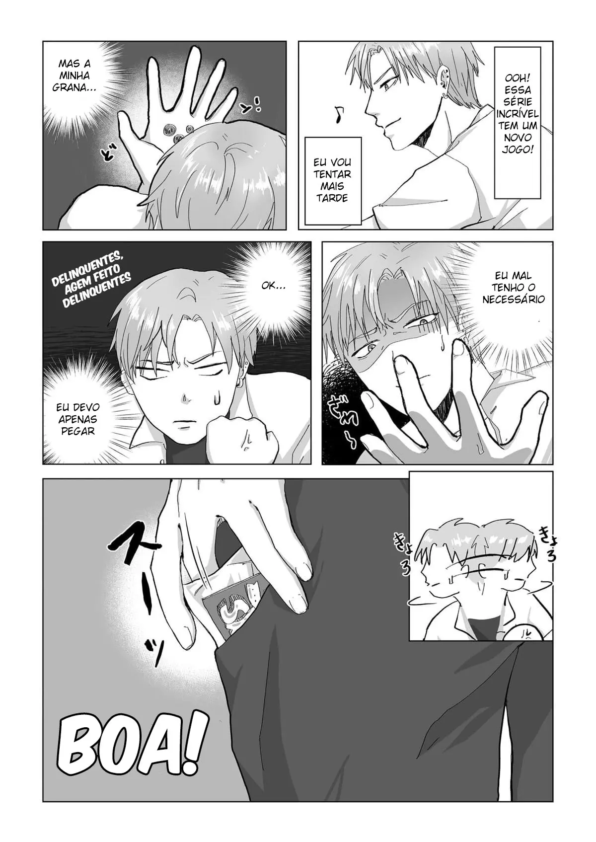 Kuchi dake wa Yuutousei Hentai – Página 6 Kuchi dake wa Yuutousei Hentai – Página 6