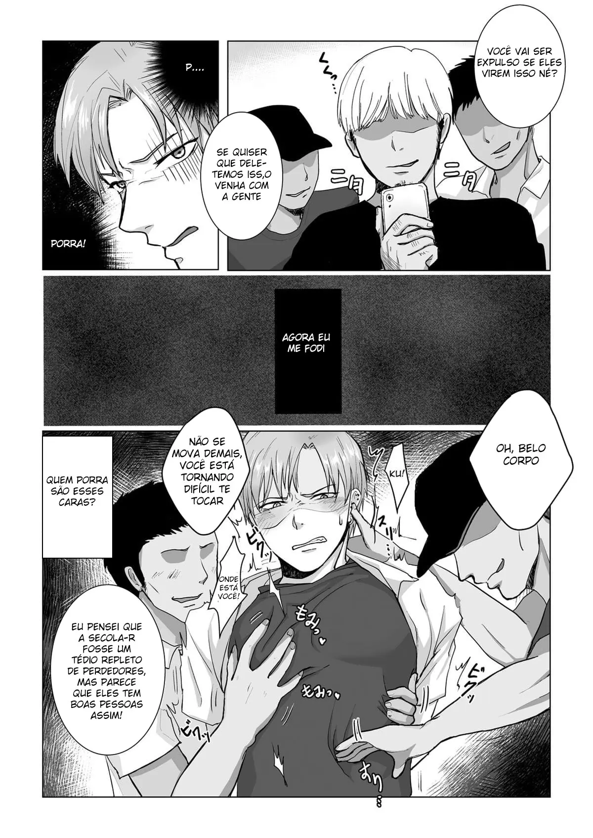 Kuchi dake wa Yuutousei Hentai – Página 8 Kuchi dake wa Yuutousei Hentai – Página 8