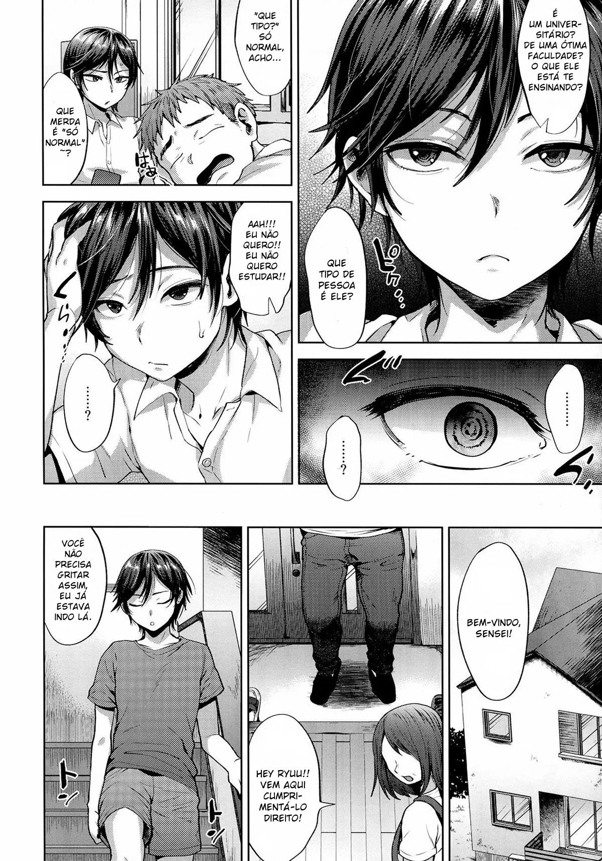 Kyou wa Kateikyoushi ga Kite Kyousei Mesuochi Saiminnjugyou o Suruhi Hentai – Página 3