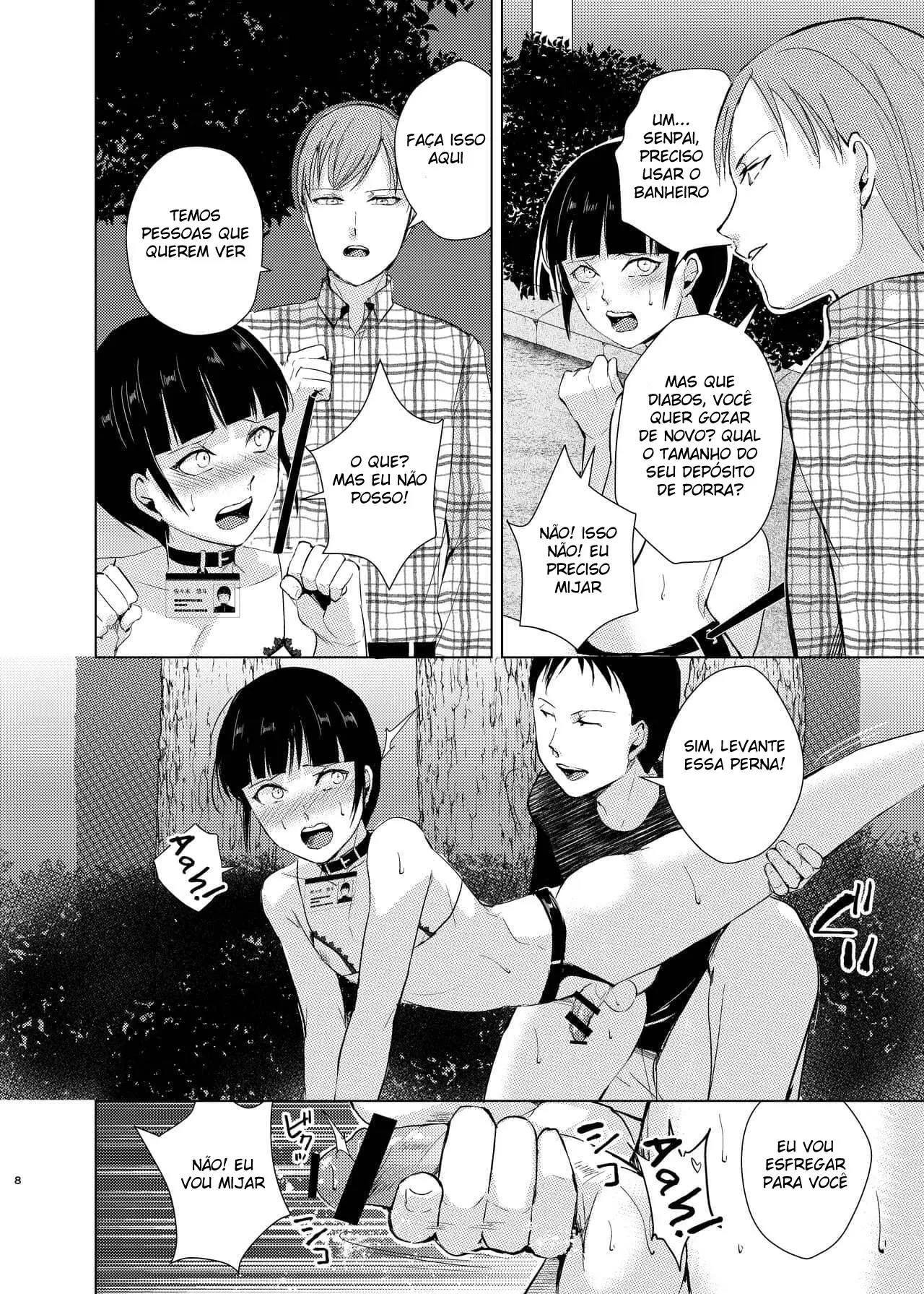 Kyuudou Danshi 3 Hentai Choukyou Bukatsu no Senpai-tachi ni Yoru no Kouen de Yagairode Choukyou saremashita Hentai – Página 11