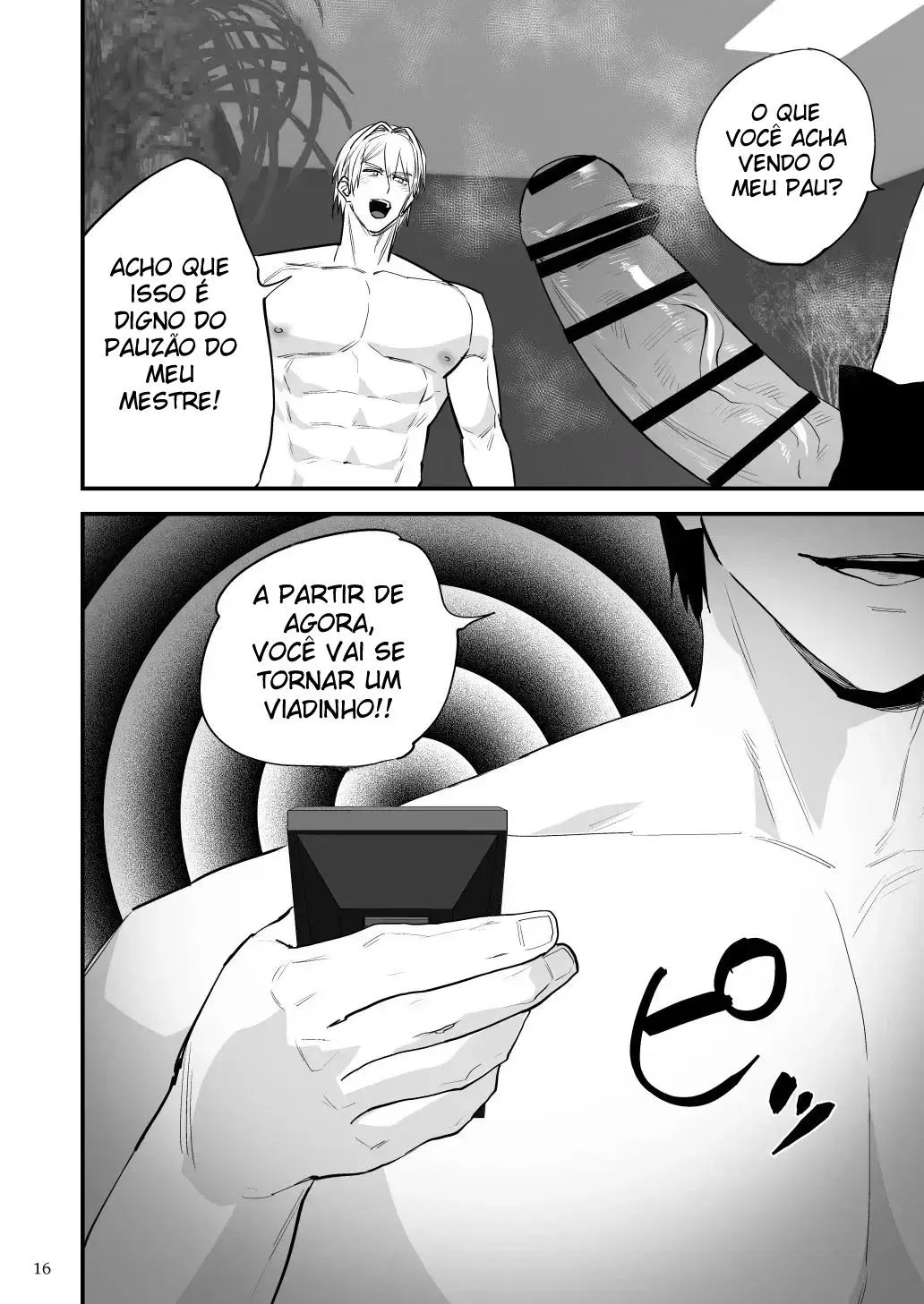Lavagem Cerebral por Controle Remoto ~ Vicie o Espião em Pau e Mande um Video de Traição para a Organização! Hentai – Página 17