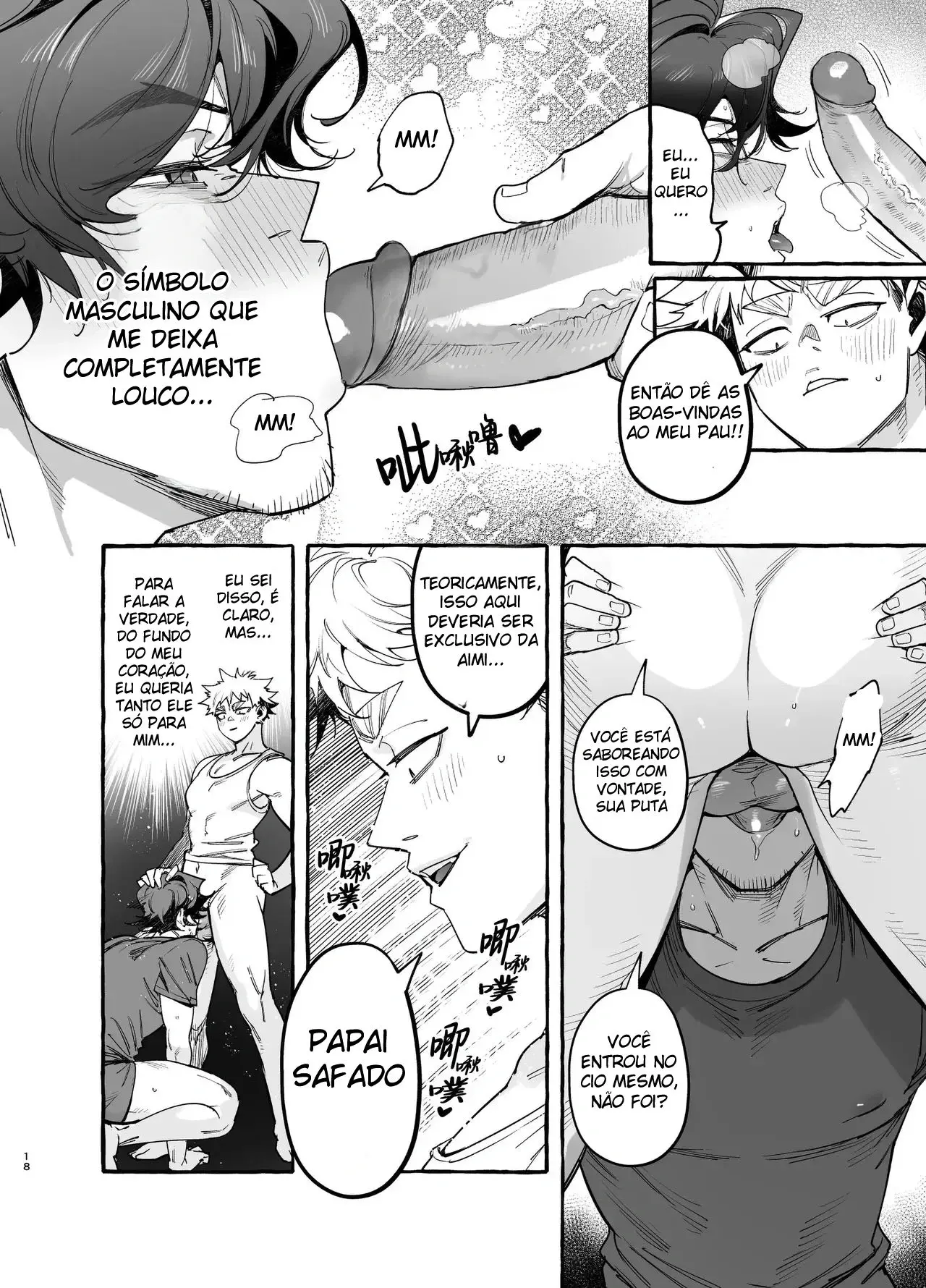 Louco Pelo Namorado da Minha Filha 2 Hentai – Página 18