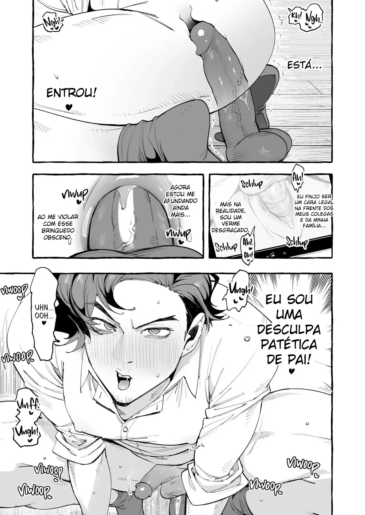Louco Pelo Namorado da Minha Filha Hentai – Página 34
