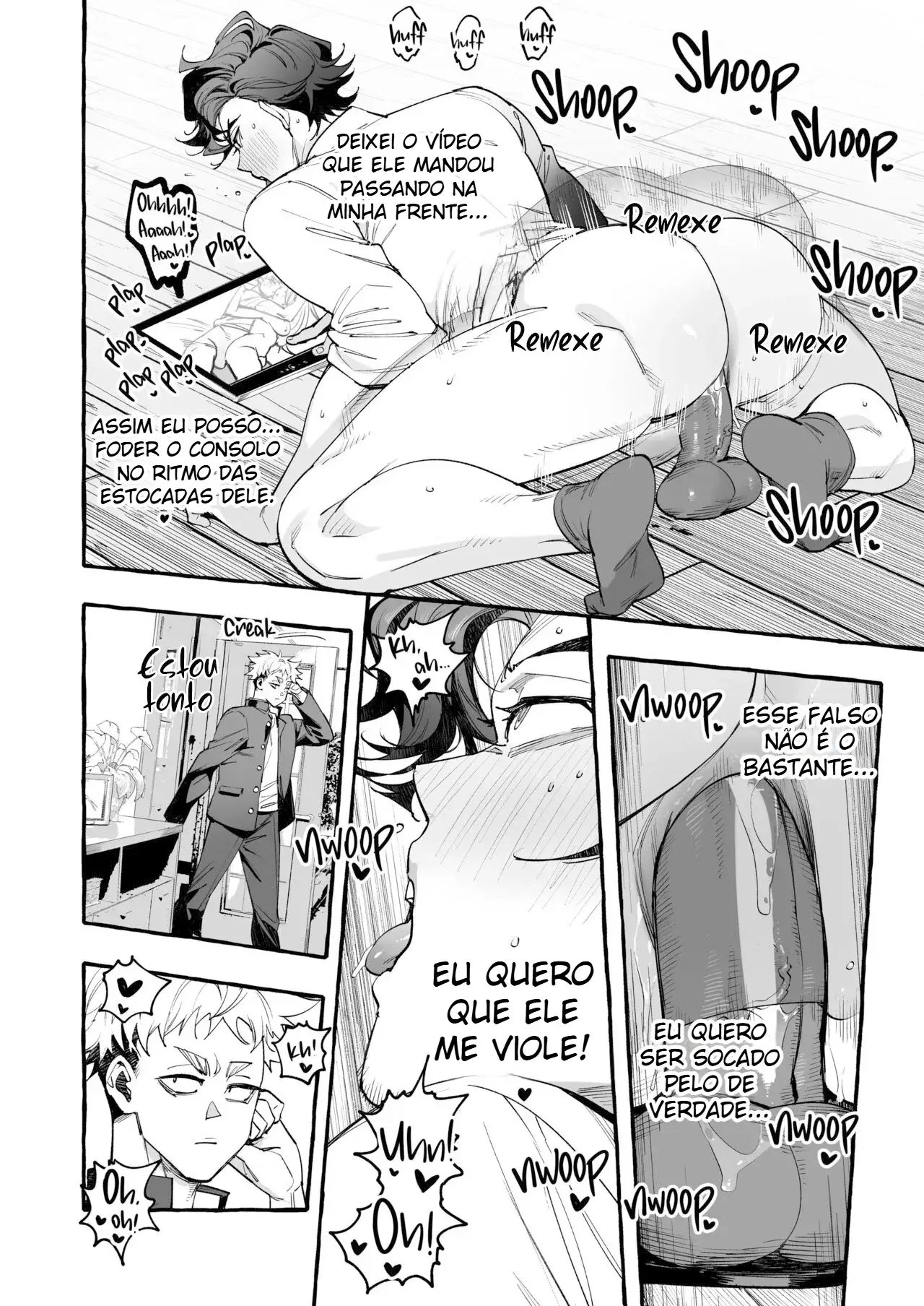 Louco Pelo Namorado da Minha Filha Hentai – Página 35
