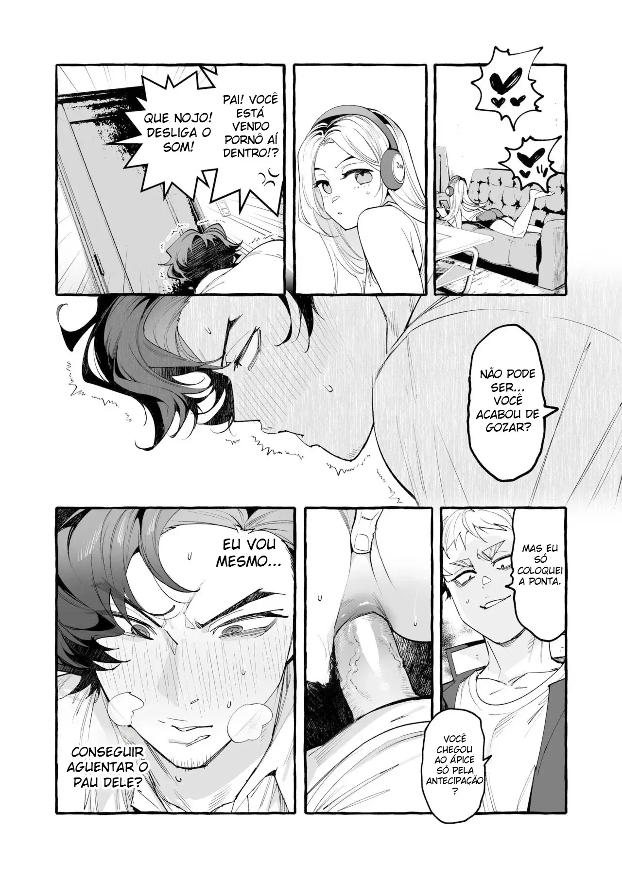 Louco Pelo Namorado da Minha Filha Hentai – Página 45