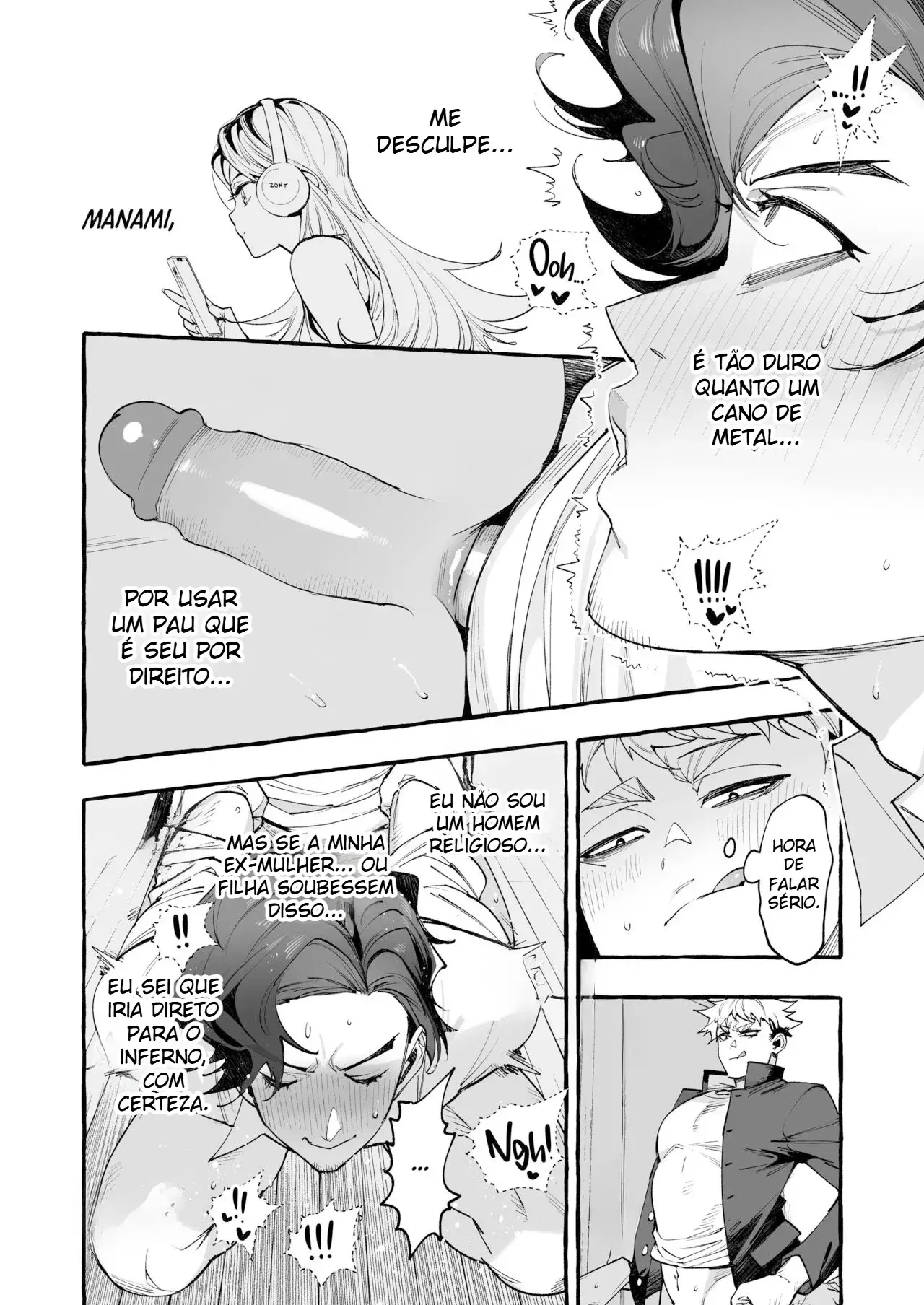 Louco Pelo Namorado da Minha Filha Hentai – Página 49