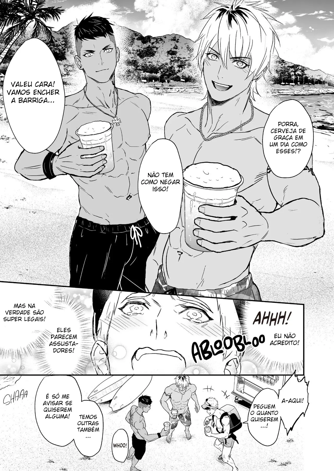 Lute, Garoto Da Cerveja! Hentai – Página 16