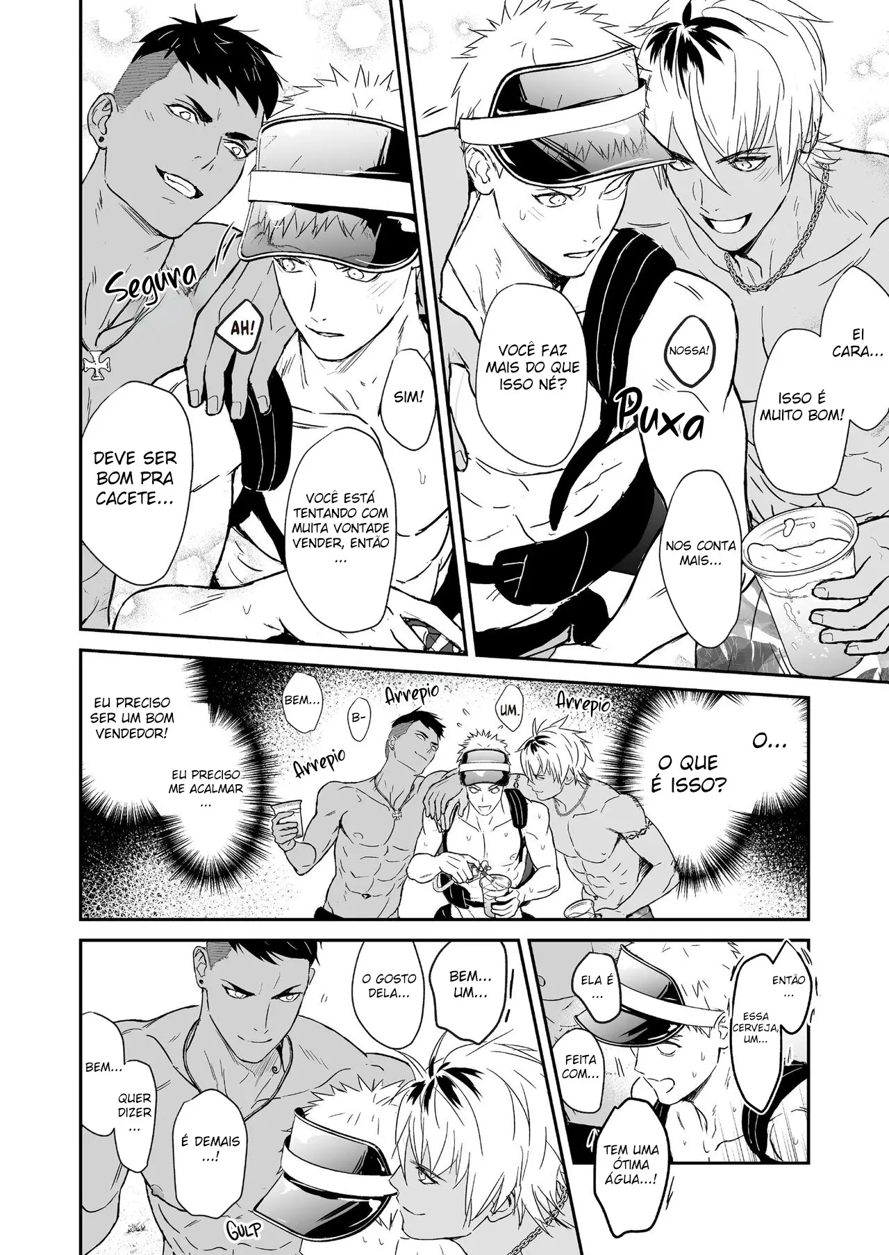 Lute, Garoto Da Cerveja! Hentai – Página 17