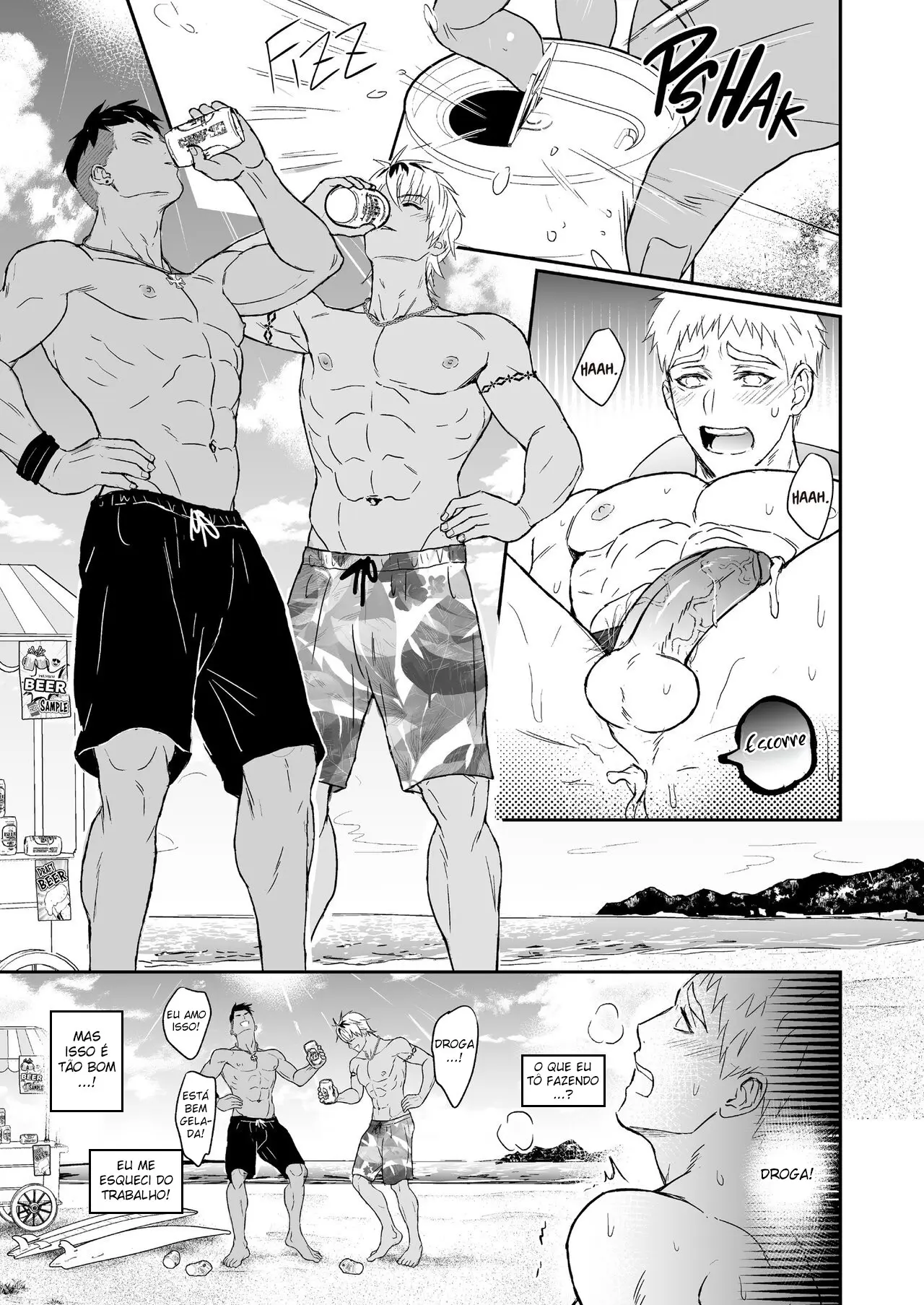 Lute, Garoto Da Cerveja! Hentai – Página 42