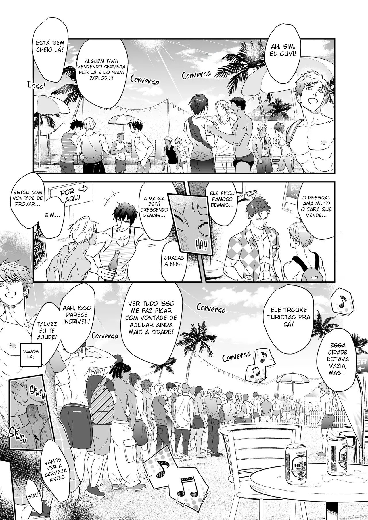 Lute, Garoto Da Cerveja! Hentai – Página 46
