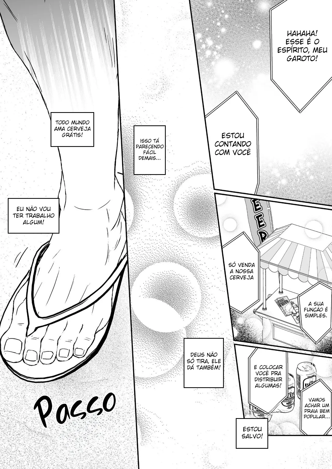 Lute, Garoto Da Cerveja! Hentai – Página 7