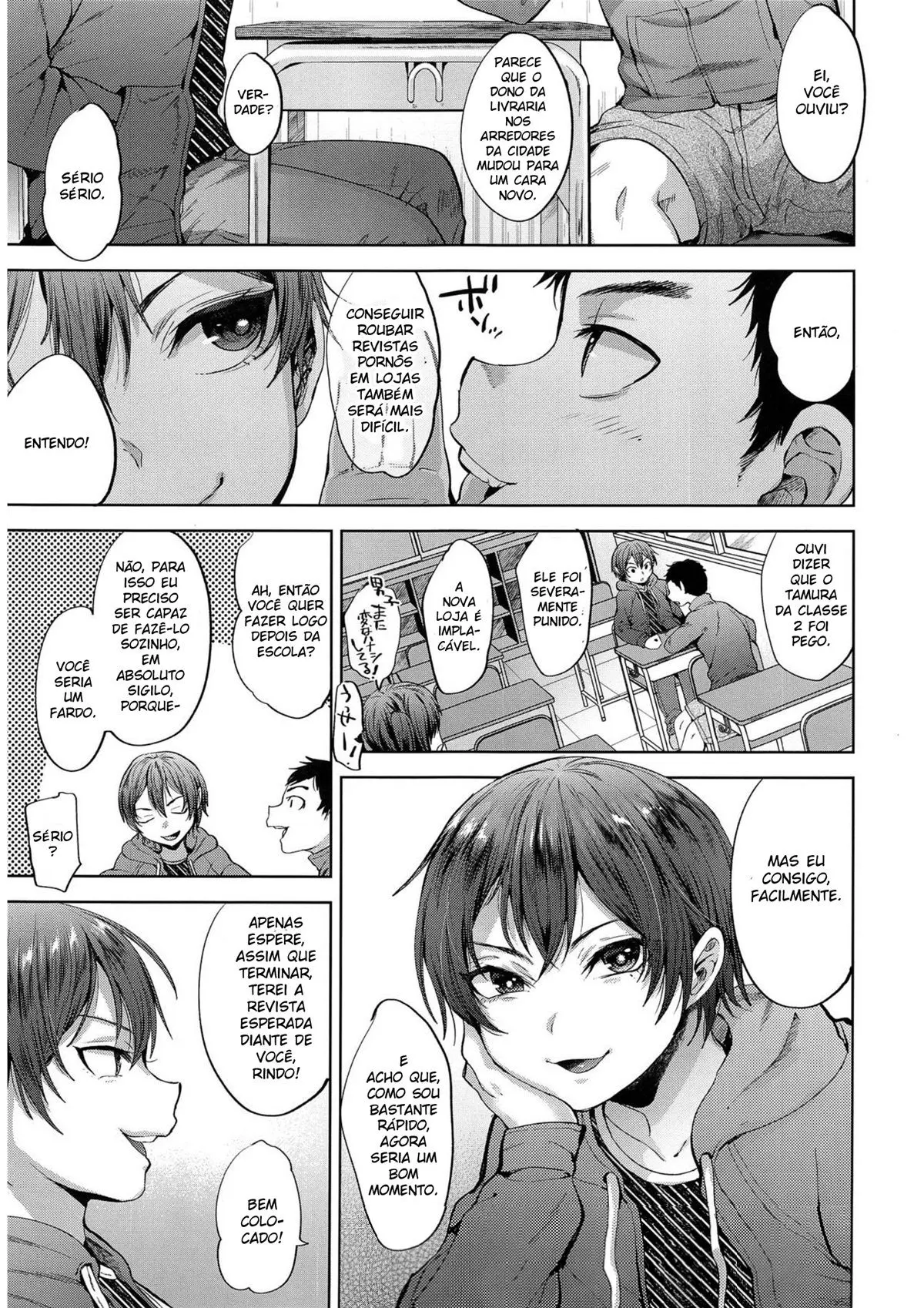 Manbiki Josou Shounen Oshioki Fuck Hentai – Página 3