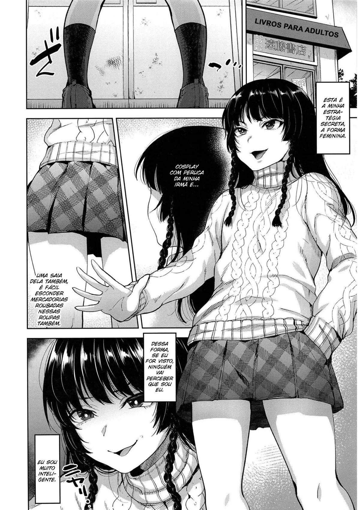 Manbiki Josou Shounen Oshioki Fuck Hentai – Página 4