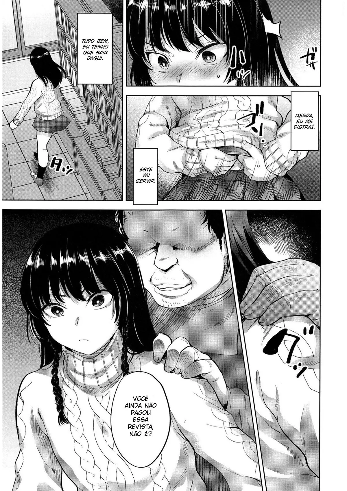 Manbiki Josou Shounen Oshioki Fuck Hentai – Página 7