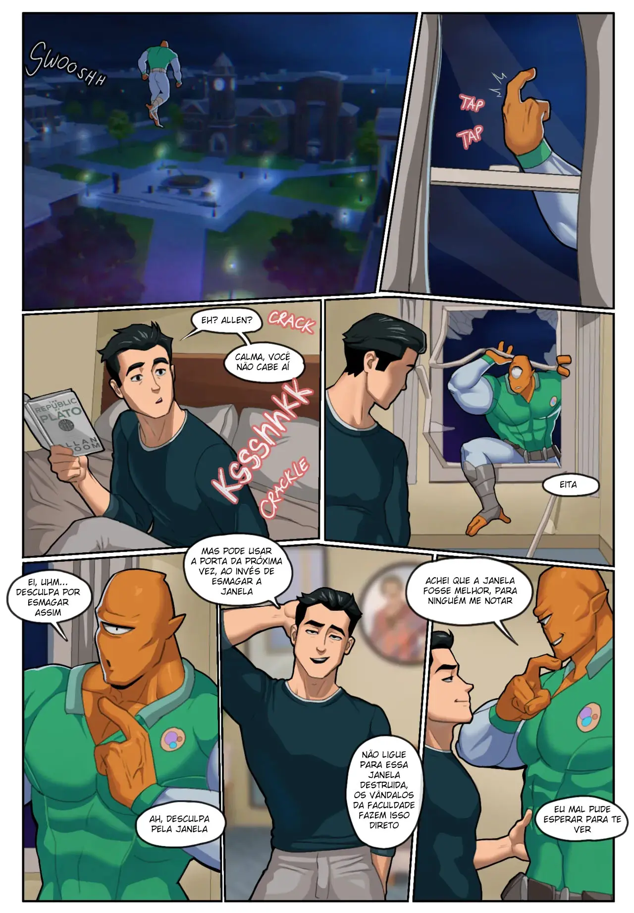 Mark X Allen – Sexo Real Sem Proteção! Hentai – Página 2