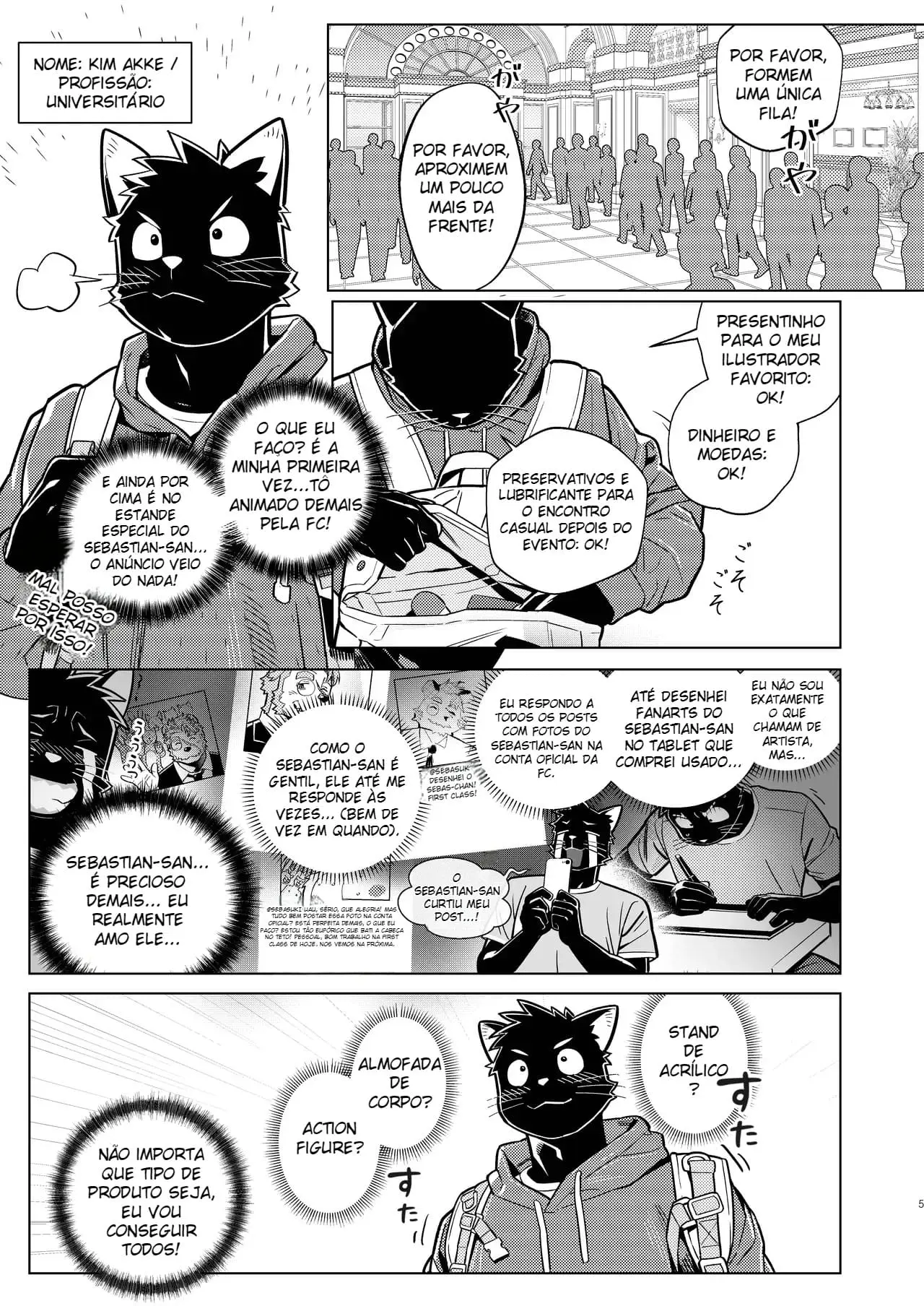 Me Ajude… Sebastian Hentai – Página 4