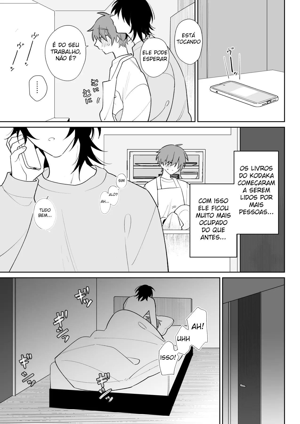 Me Toca Mais, Me Dá Atenção Hentai – Página 16