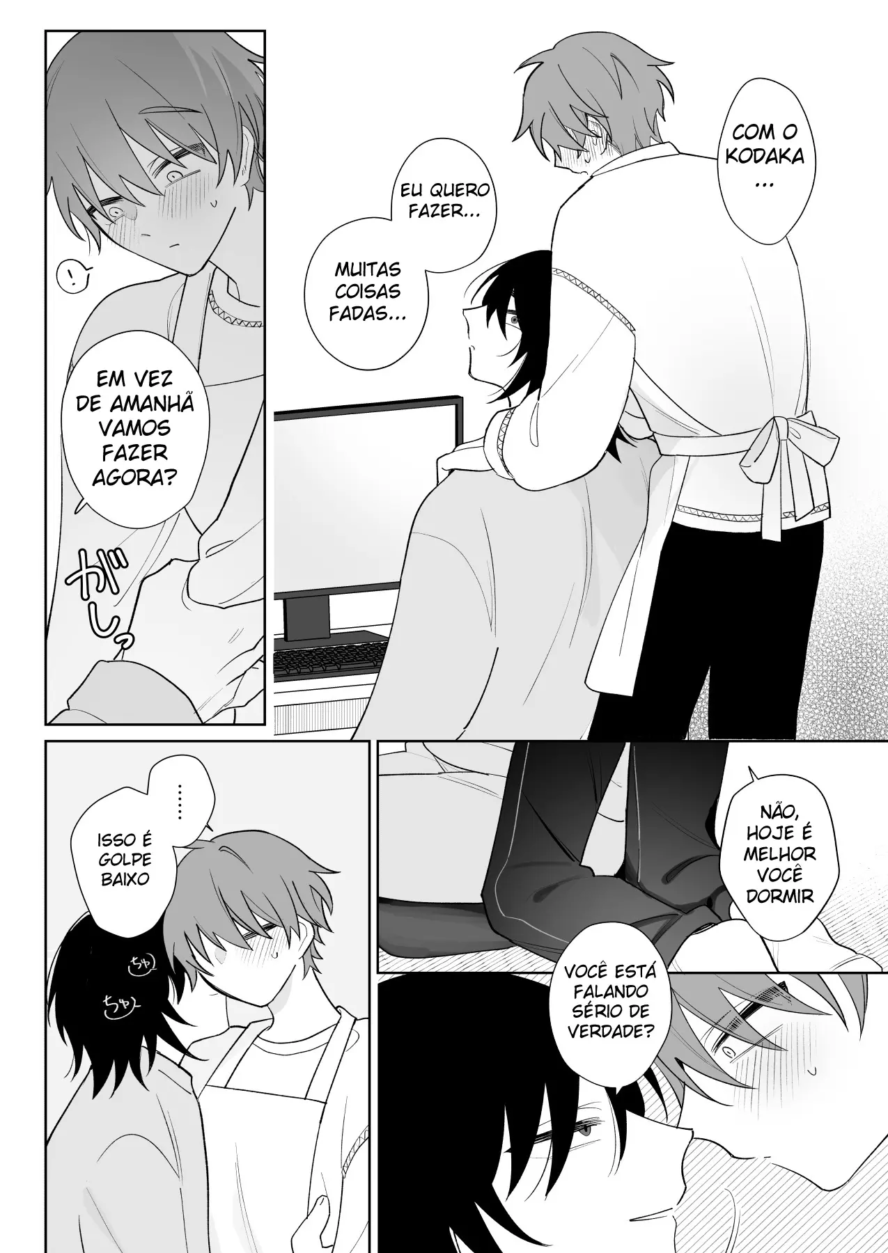 Me Toca Mais, Me Dá Atenção Hentai – Página 23