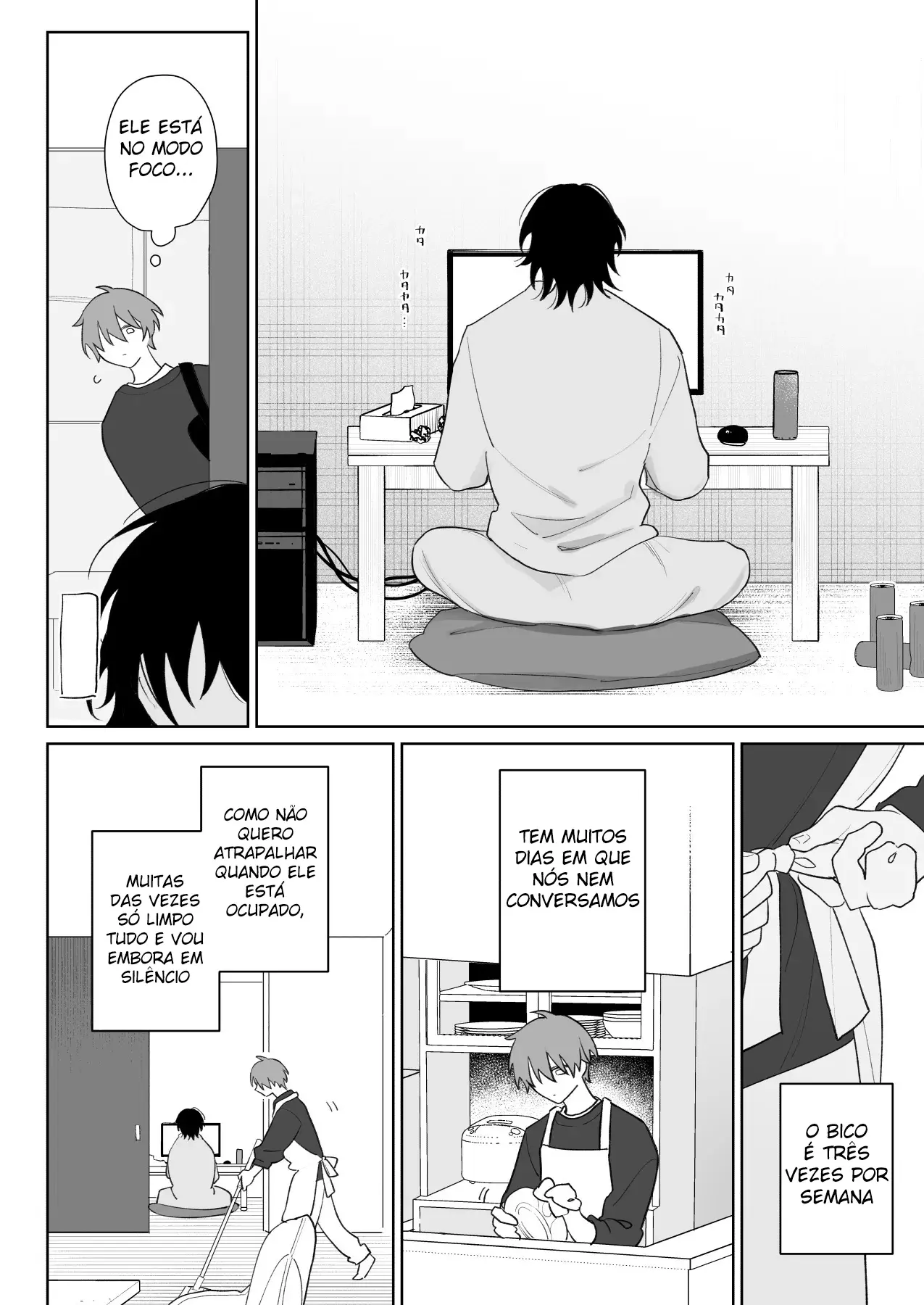 Me Toca Mais, Me Dá Atenção Hentai – Página 5