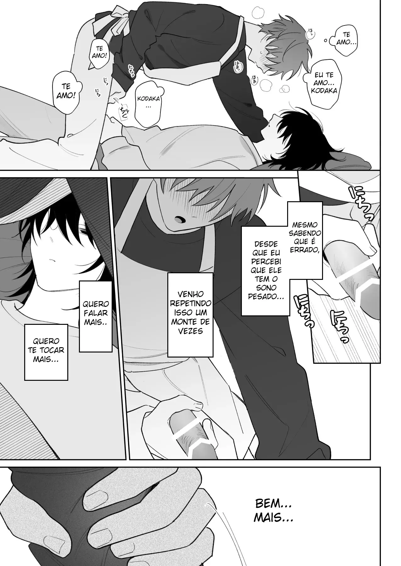 Me Toca Mais, Me Dá Atenção Hentai – Página 8