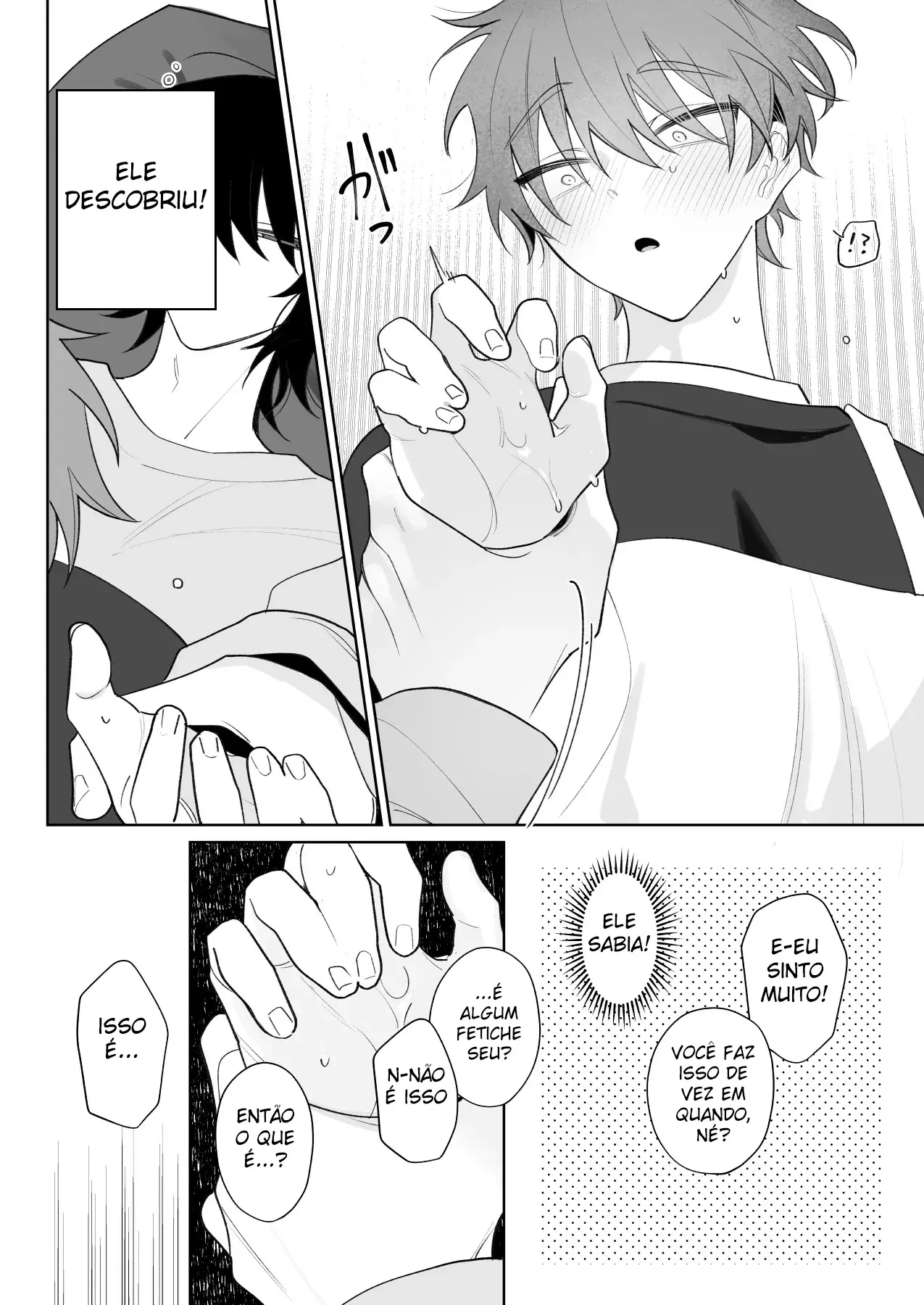 Me Toca Mais, Me Dá Atenção Hentai – Página 9