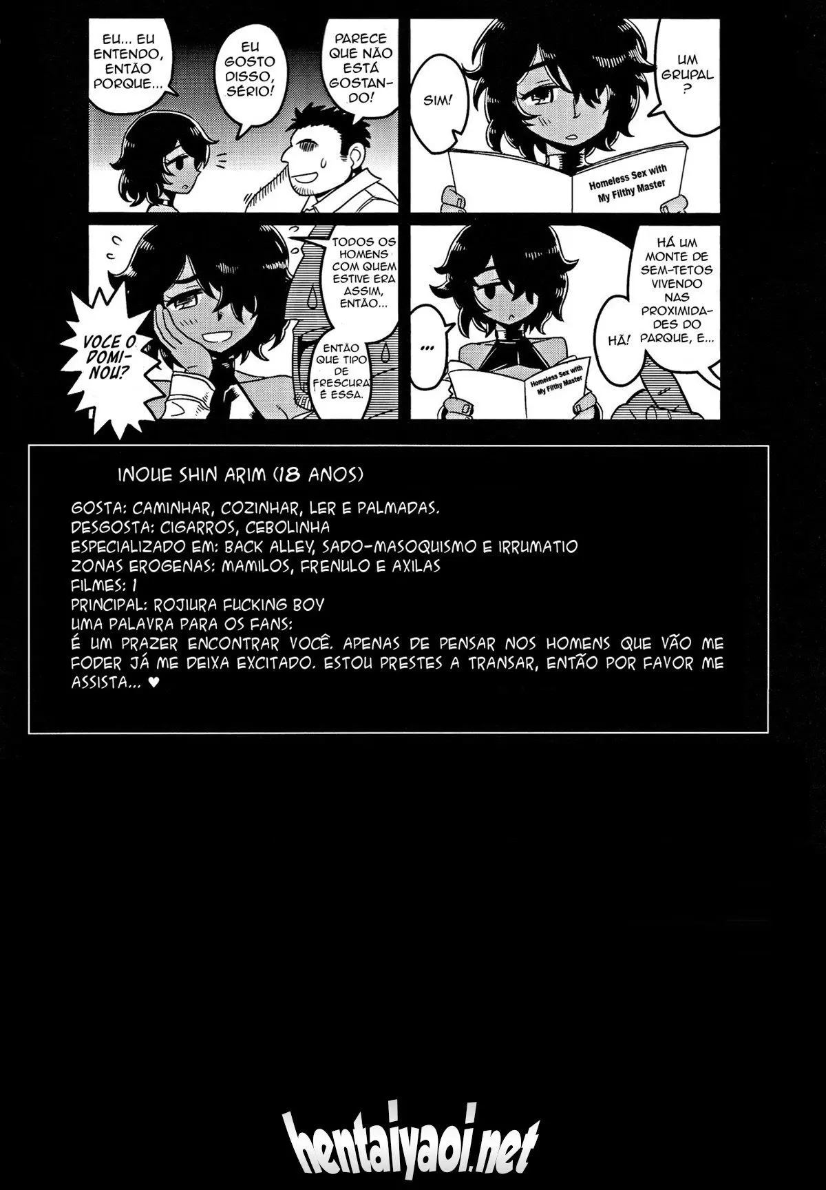 Menino Vadio do Beco Hentai – Página 33