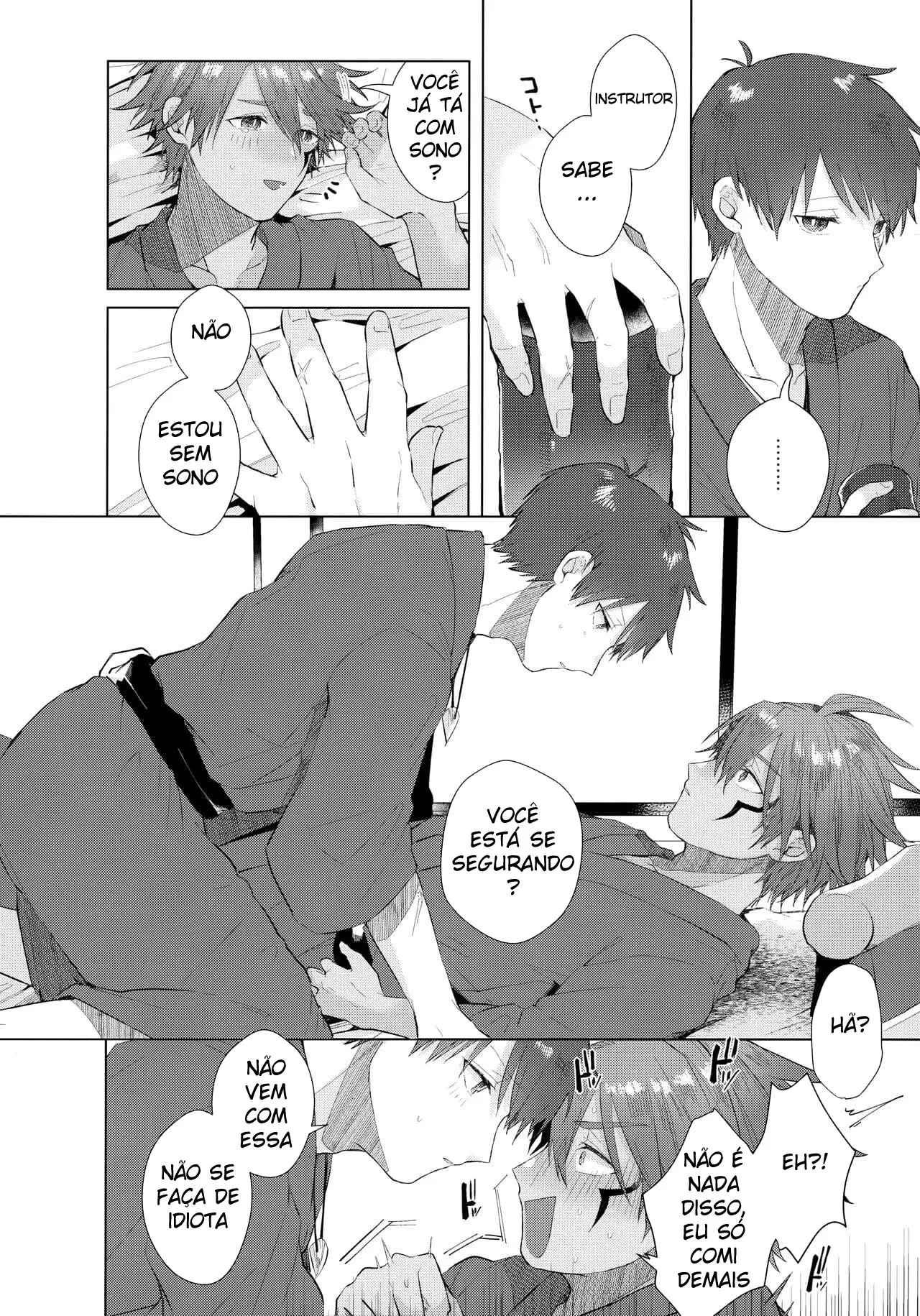 Mestre e Aprendiz Sozinhos Juntos? Hentai – Página 10