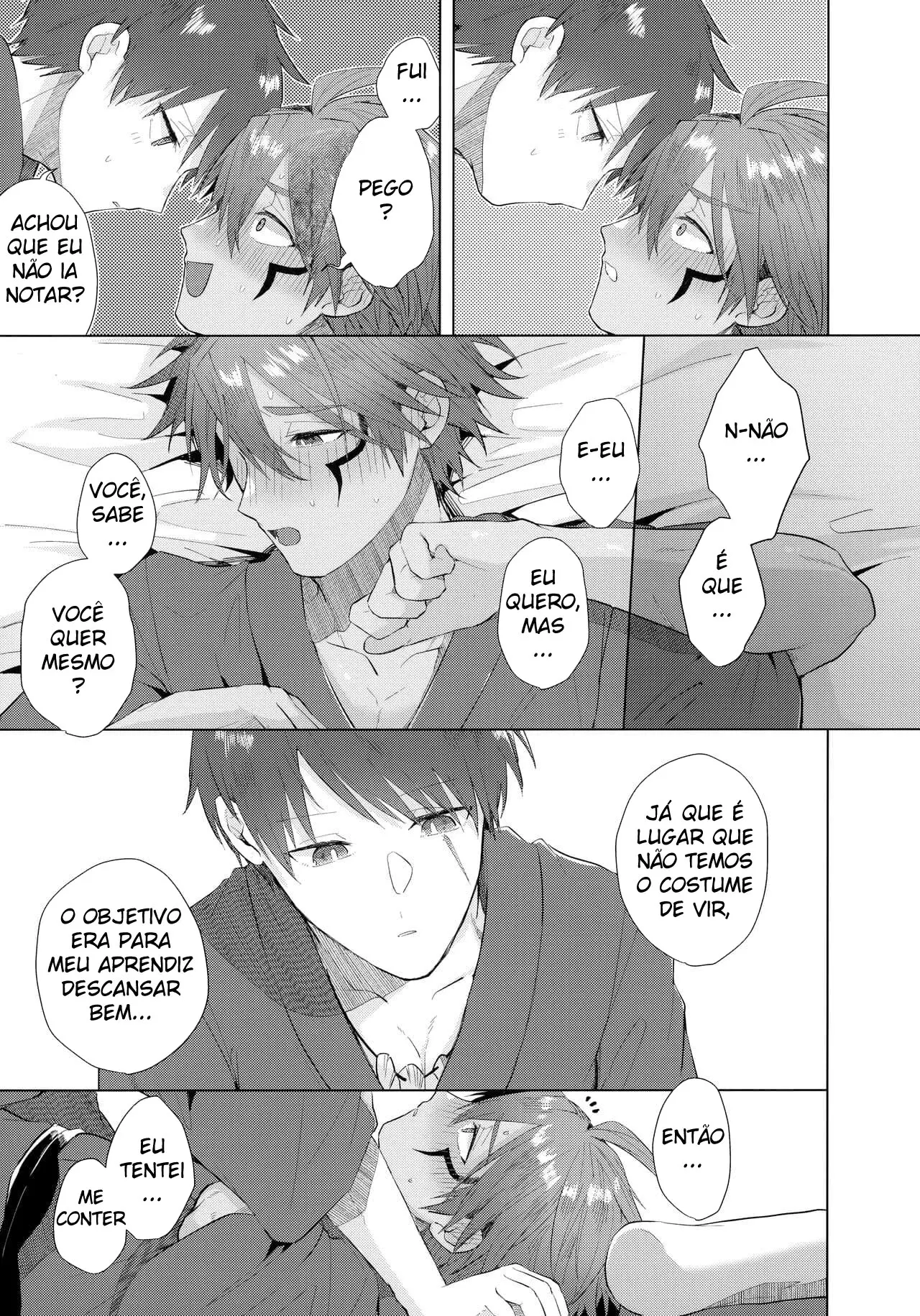 Mestre e Aprendiz Sozinhos Juntos? Hentai – Página 11