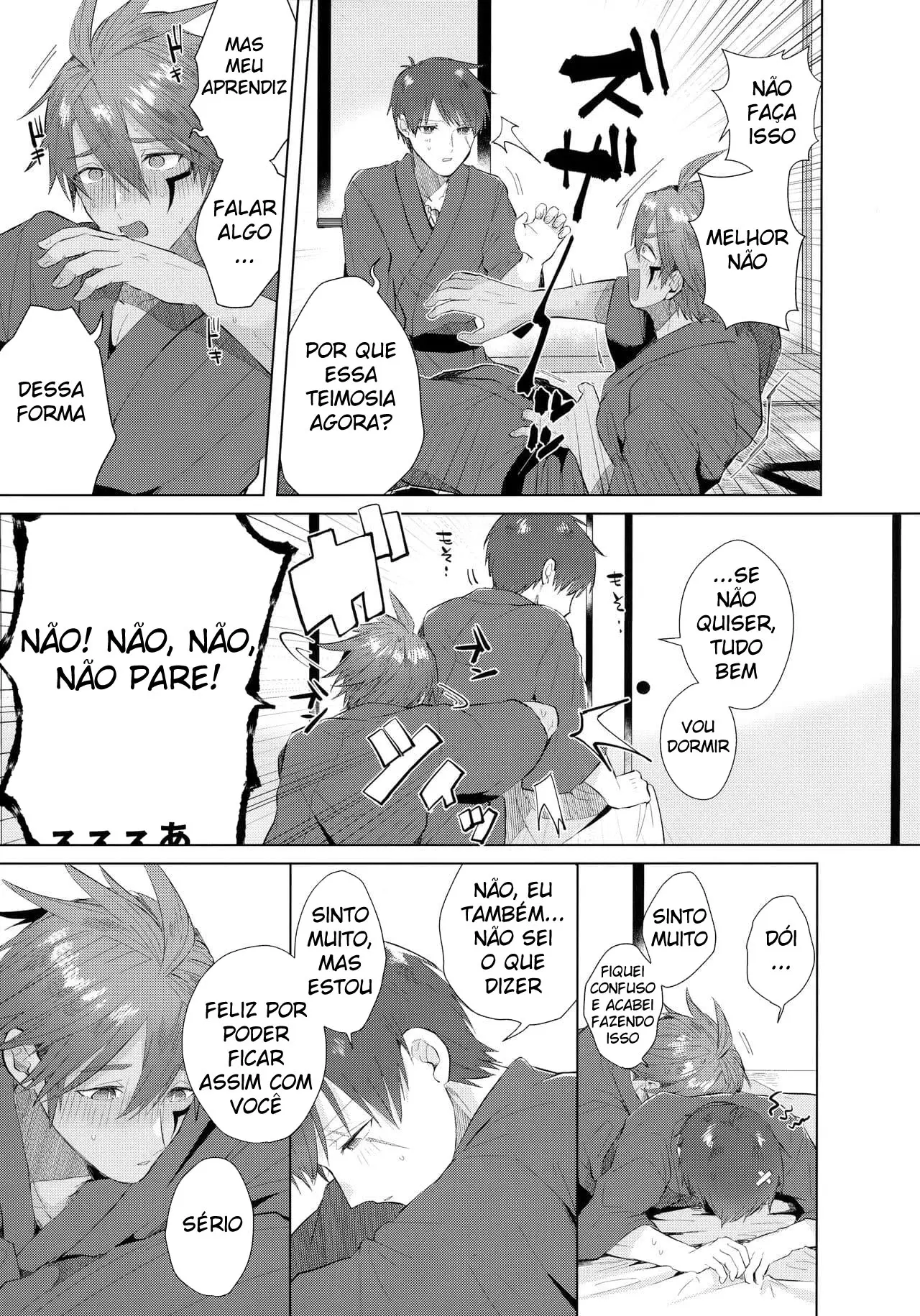 Mestre e Aprendiz Sozinhos Juntos? Hentai – Página 13