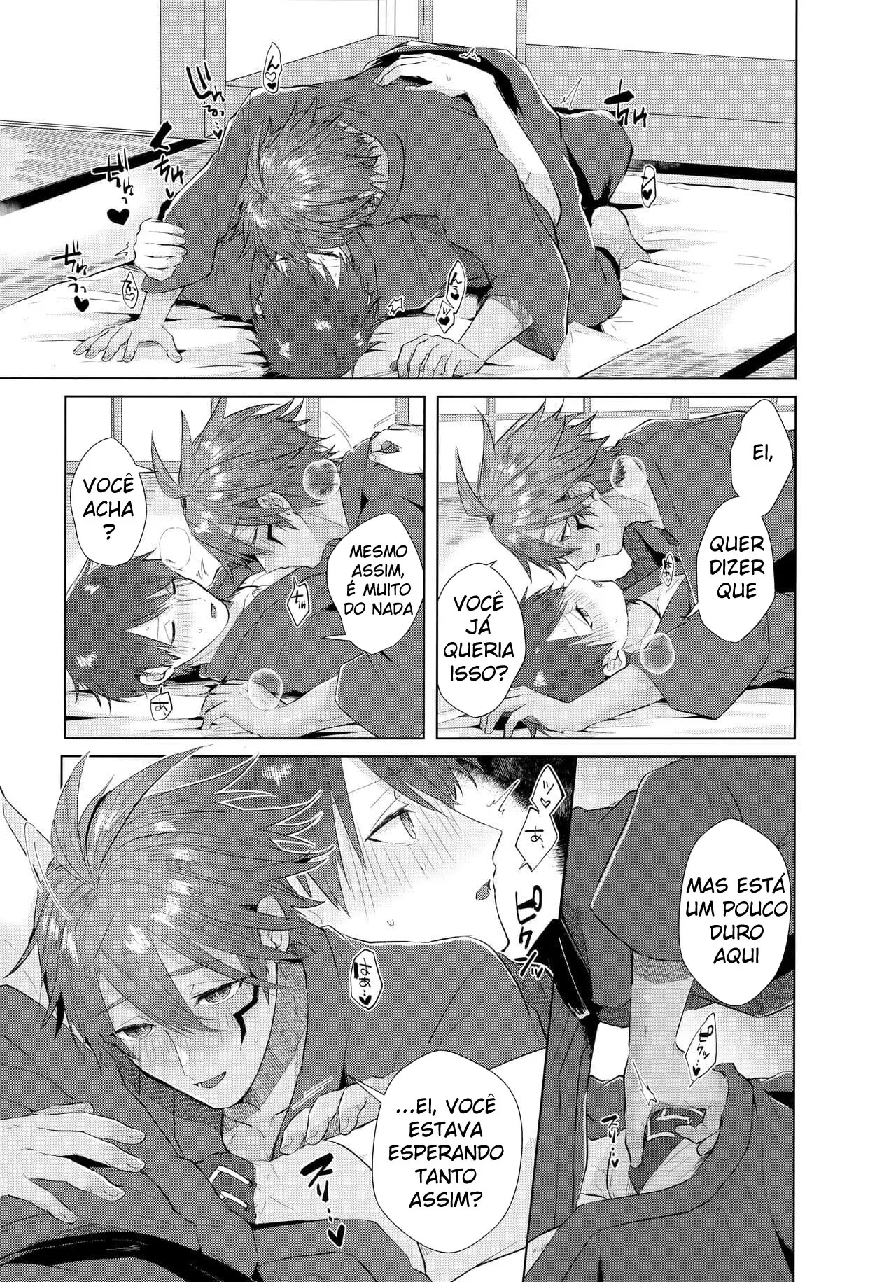 Mestre e Aprendiz Sozinhos Juntos? Hentai – Página 15