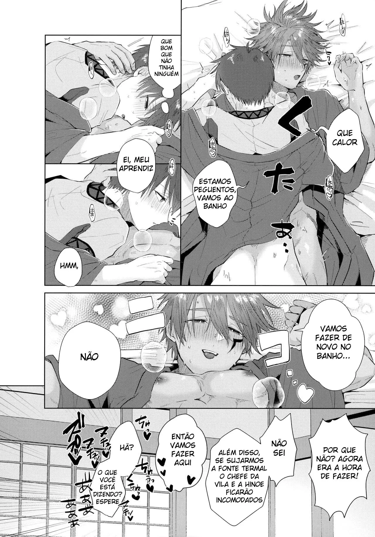 Mestre e Aprendiz Sozinhos Juntos? Hentai – Página 28