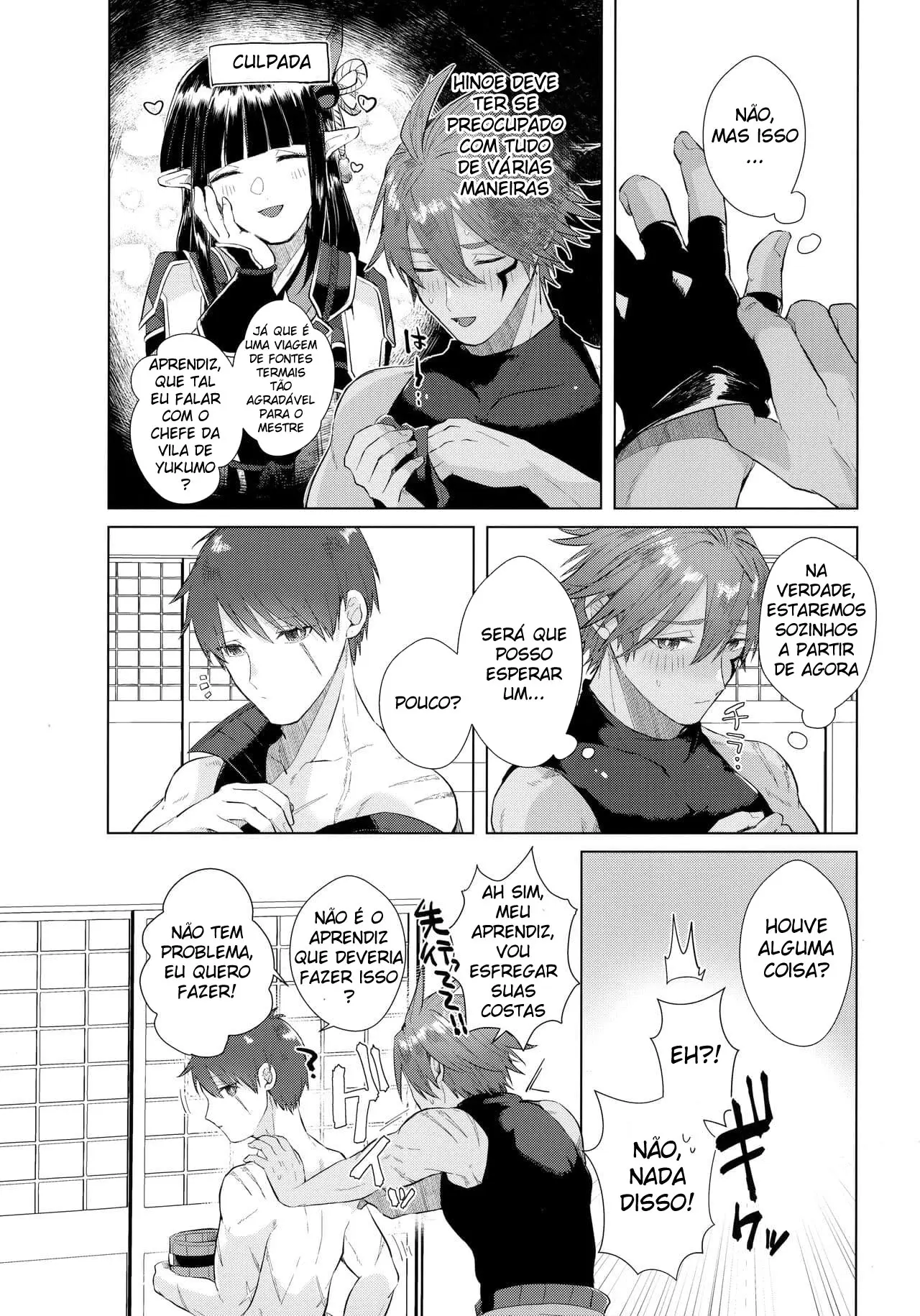 Mestre e Aprendiz Sozinhos Juntos? Hentai – Página 6