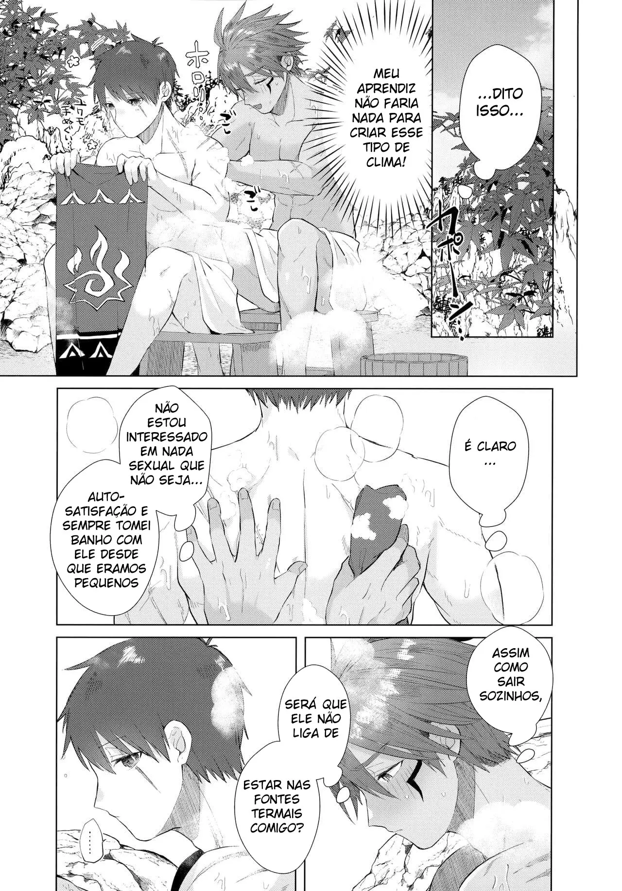 Mestre e Aprendiz Sozinhos Juntos? Hentai – Página 7