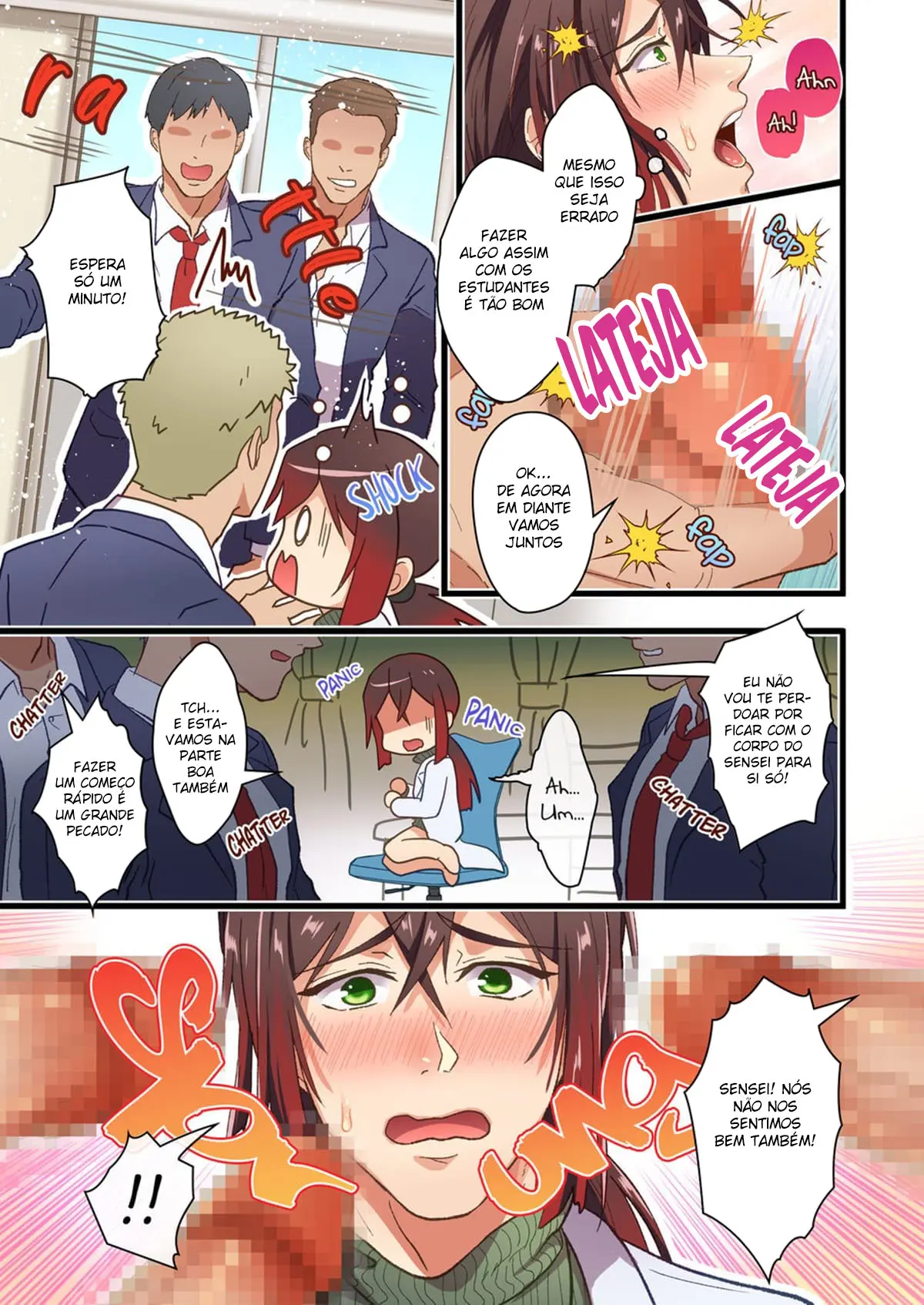 Mesu Ochi Hokeni ~Danshikou de H na Oshigoto~ Hentai – Página 8